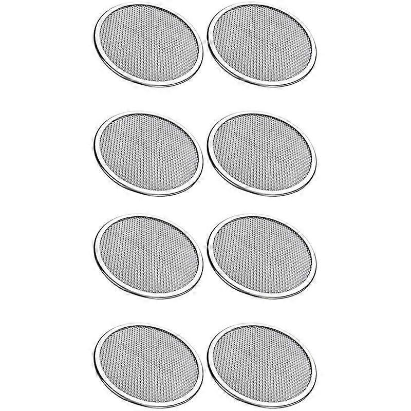 8 Pack Sprouting Screen Lids, Stainless Steel Lid Screen