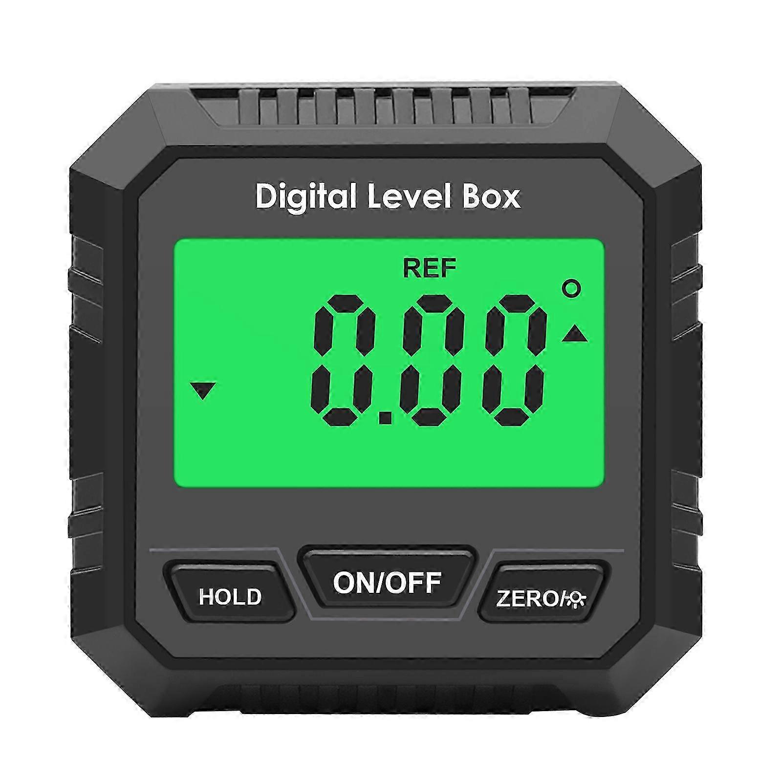 Angle and Level Gauge for Woodworking featuring 4x90 and 2x180 Ranges