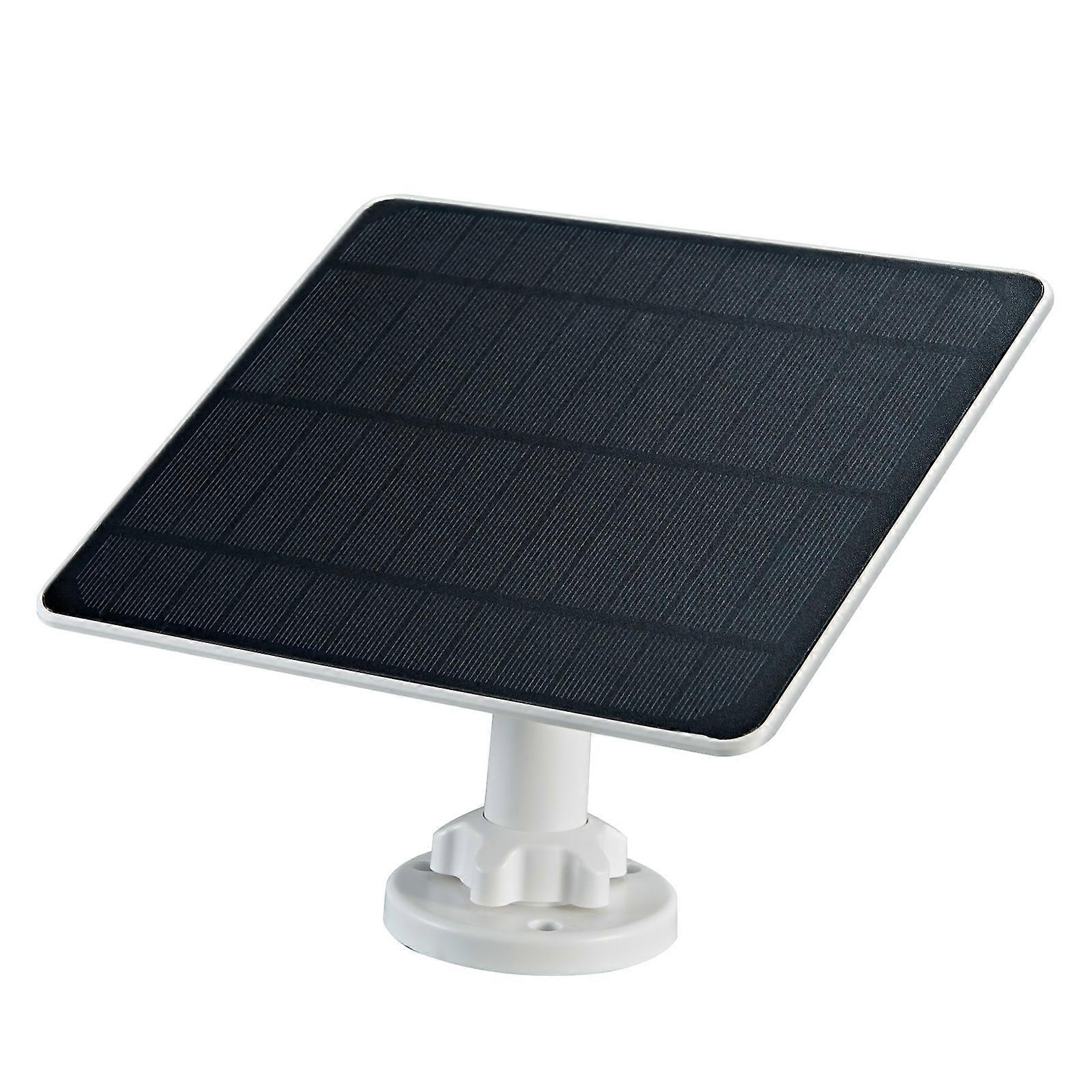 5V Solar Panel with Micro USB Interface Wireless Outdoor Security Camera and Tablet Charging Rechargeable Battery Charge 3W