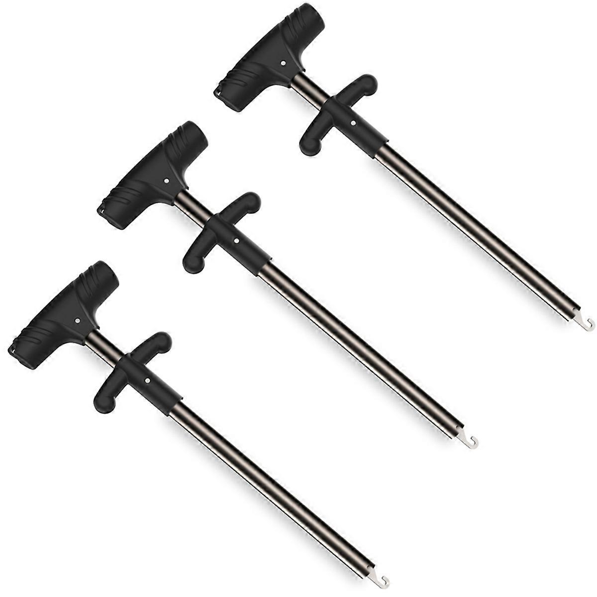 Portable T-type hook remover, aluminum alloy hook remover Photo Color
