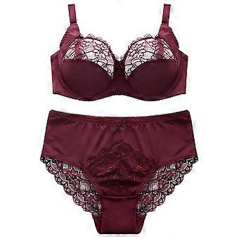 2 stks Dames Beha Panty Sets Kant Lingerie Sets Dames Comfort Gewatteerd Ondergoed Sets