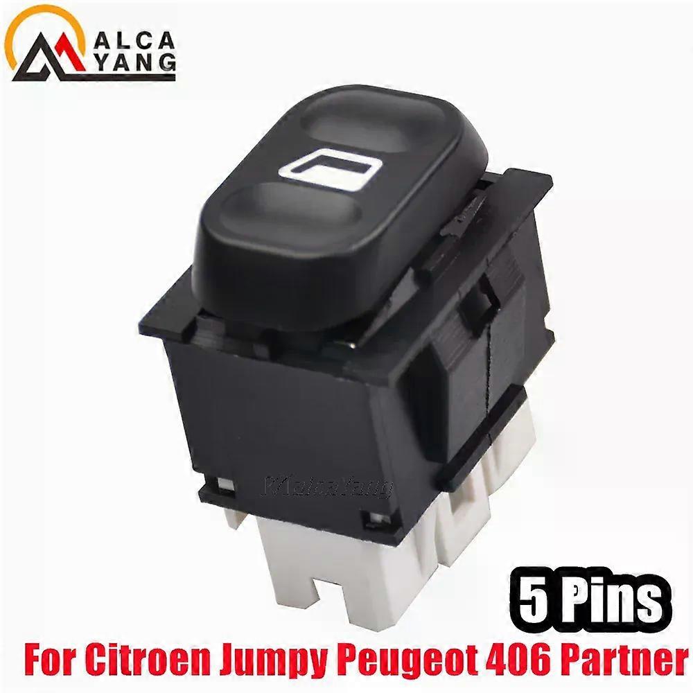 Auto Power Window Control Lifting Switch 6552.KT 6552KT 6552.Z7 Fit compatible for Citroen Berlingo Xsara Jumpy compatible for Peugeot 406 Partner