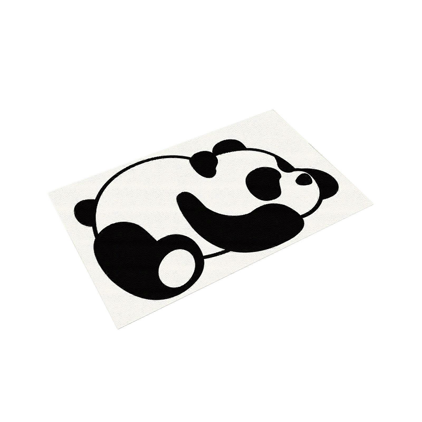 DIY Home Decor Pandas Diatom Mud Carpet Absorbs Water Quickly Dirt Resistants Cute Carpet Durablely Safe And Non Slip
