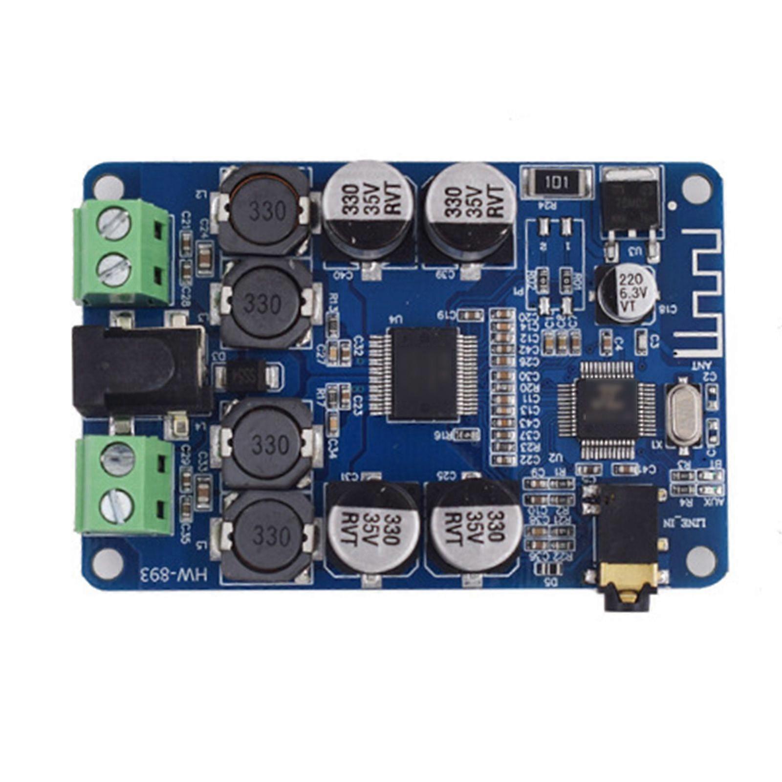 Digital Stereo Power Amp Amplify Module 2x30W Audios Stereo Amplify Board