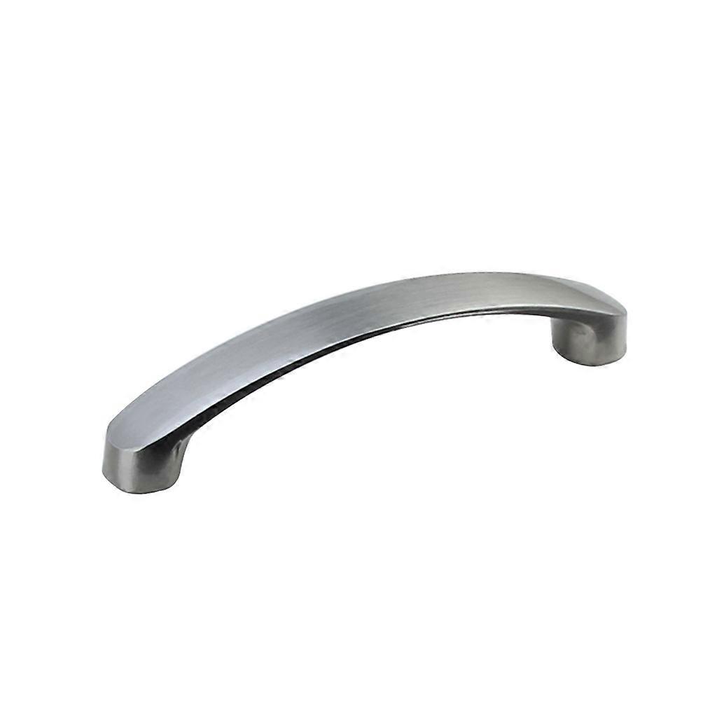 Minimalist Drawer Handle Aluminum Alloy Cabinet Drawer Pulls Modern Cupboard Pulls Furniture Hardware Easy to Install Silver Gray 96