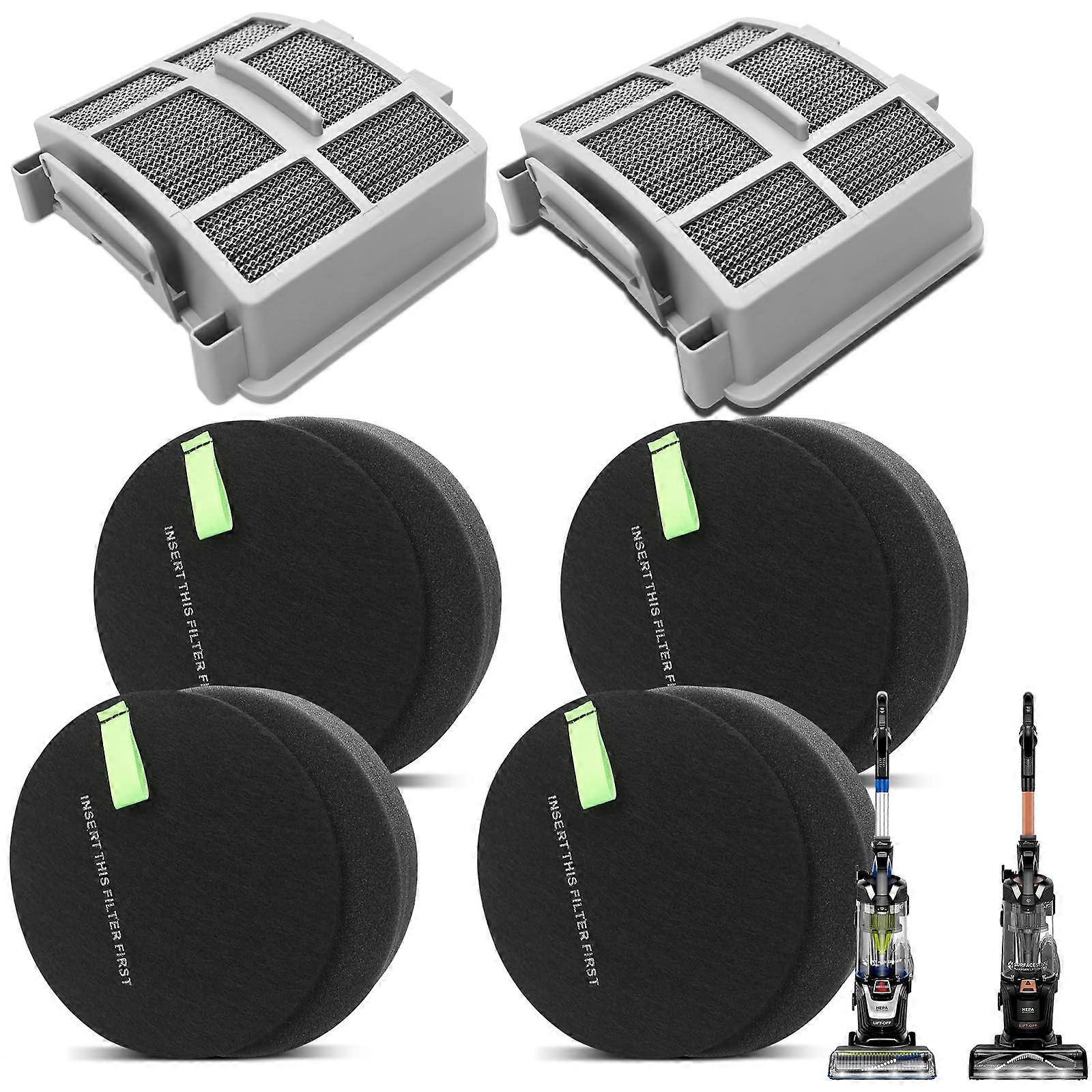Filters For Bissell SurfaceSense Upright Vacuums Compatible With PowerLifte Upright Vacuums 3404 3409 3418 3415