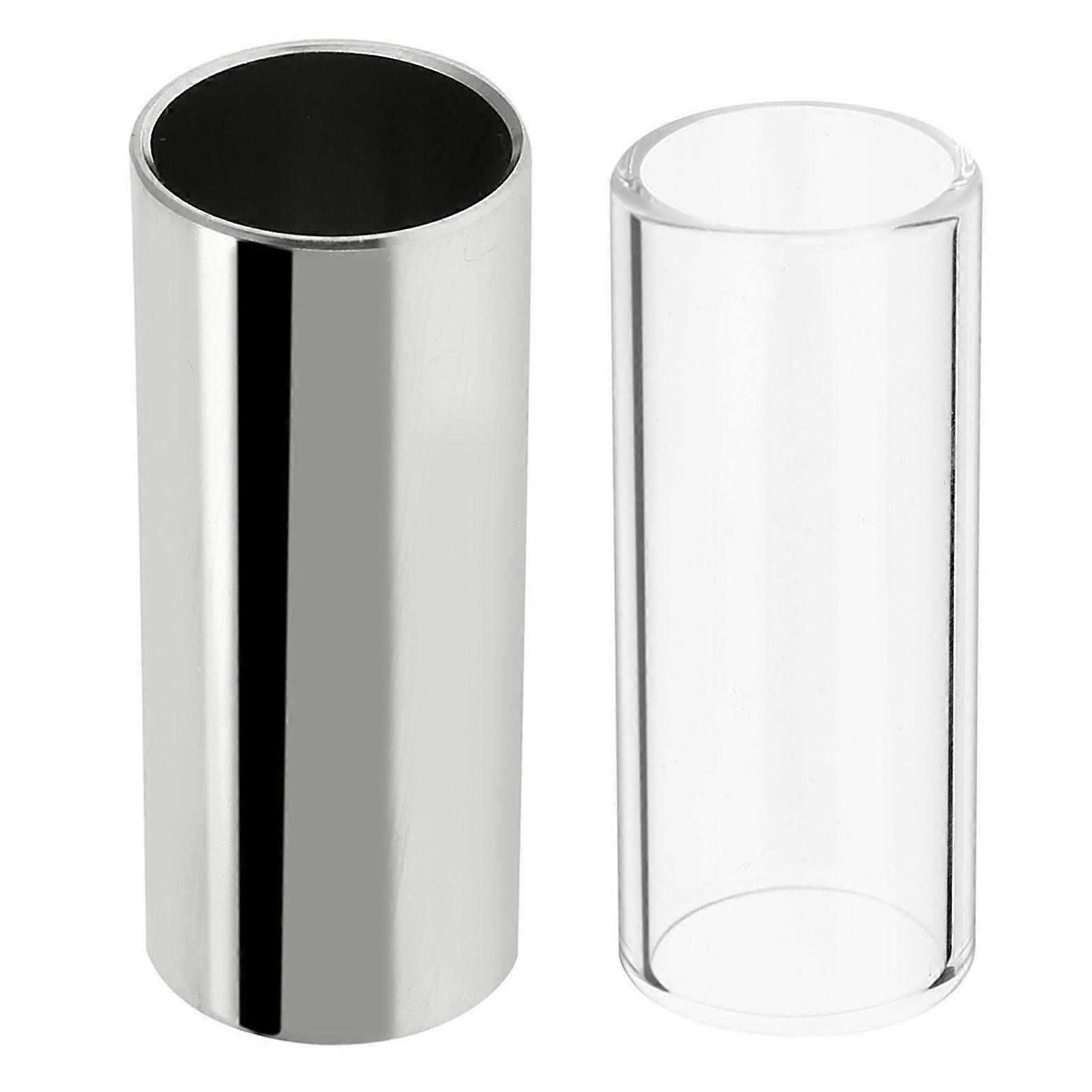 Guitar Performance Enhancer, Guitar Slide For Unmatched Resonance And Smooth Performance, Stainless Steel And Plexiglass Slides For Versatile Tone