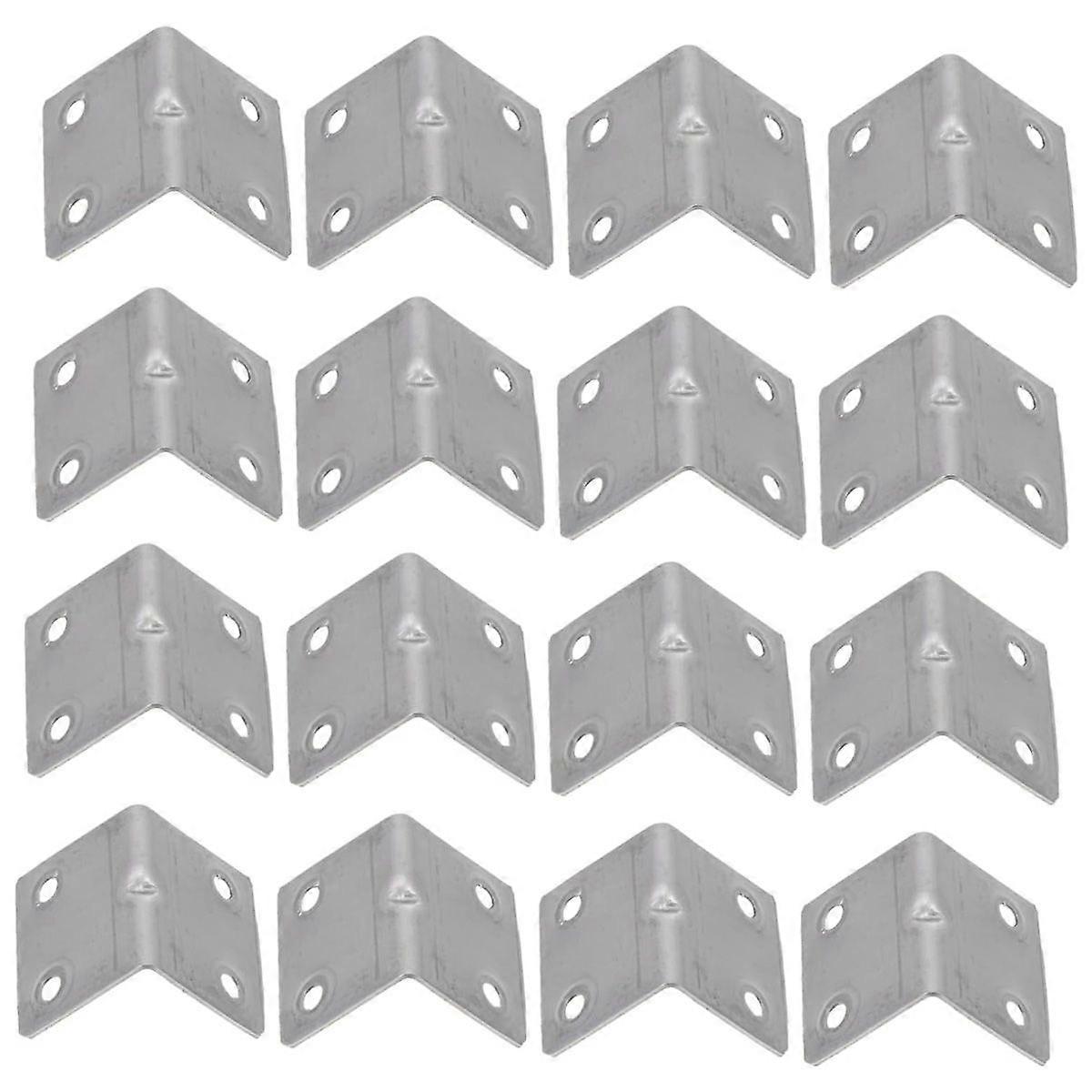 30 stainless steel angle brackets, 36x26x26 mm