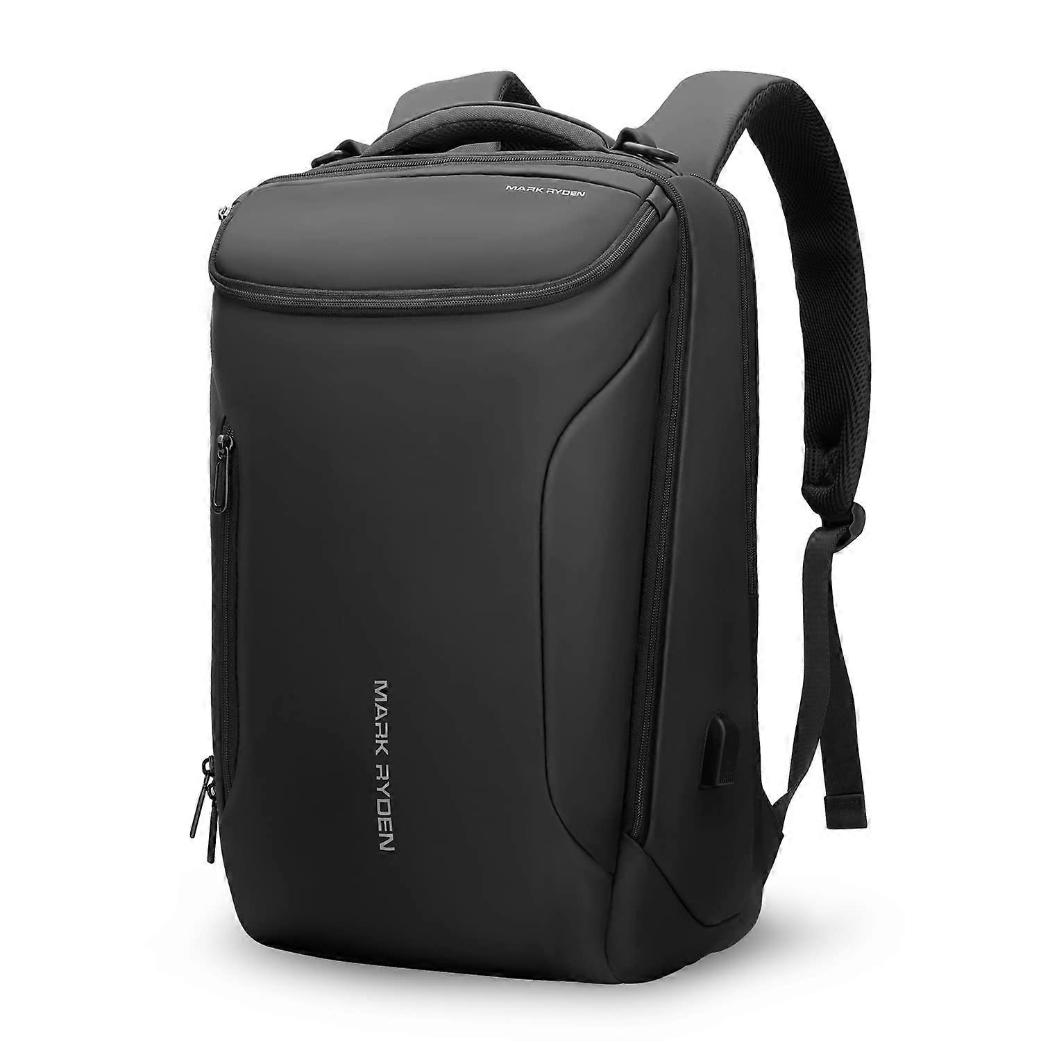 Business Backpack for Men with Sports Car Shape Design, Waterproof Material, USB Charging Port, High-Tech Features