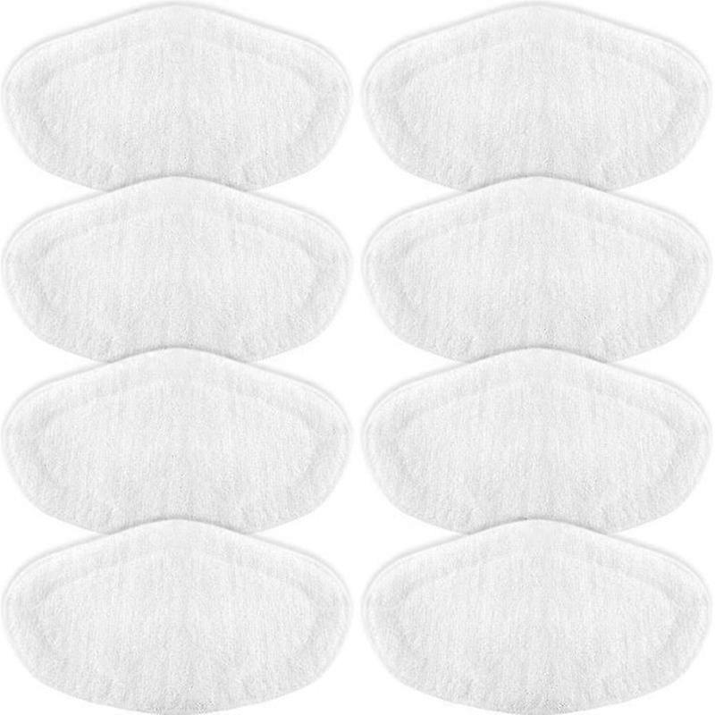 8 Replacement Mop Cloths for Polti Vaporetto Broom Alternative to PAEU0332