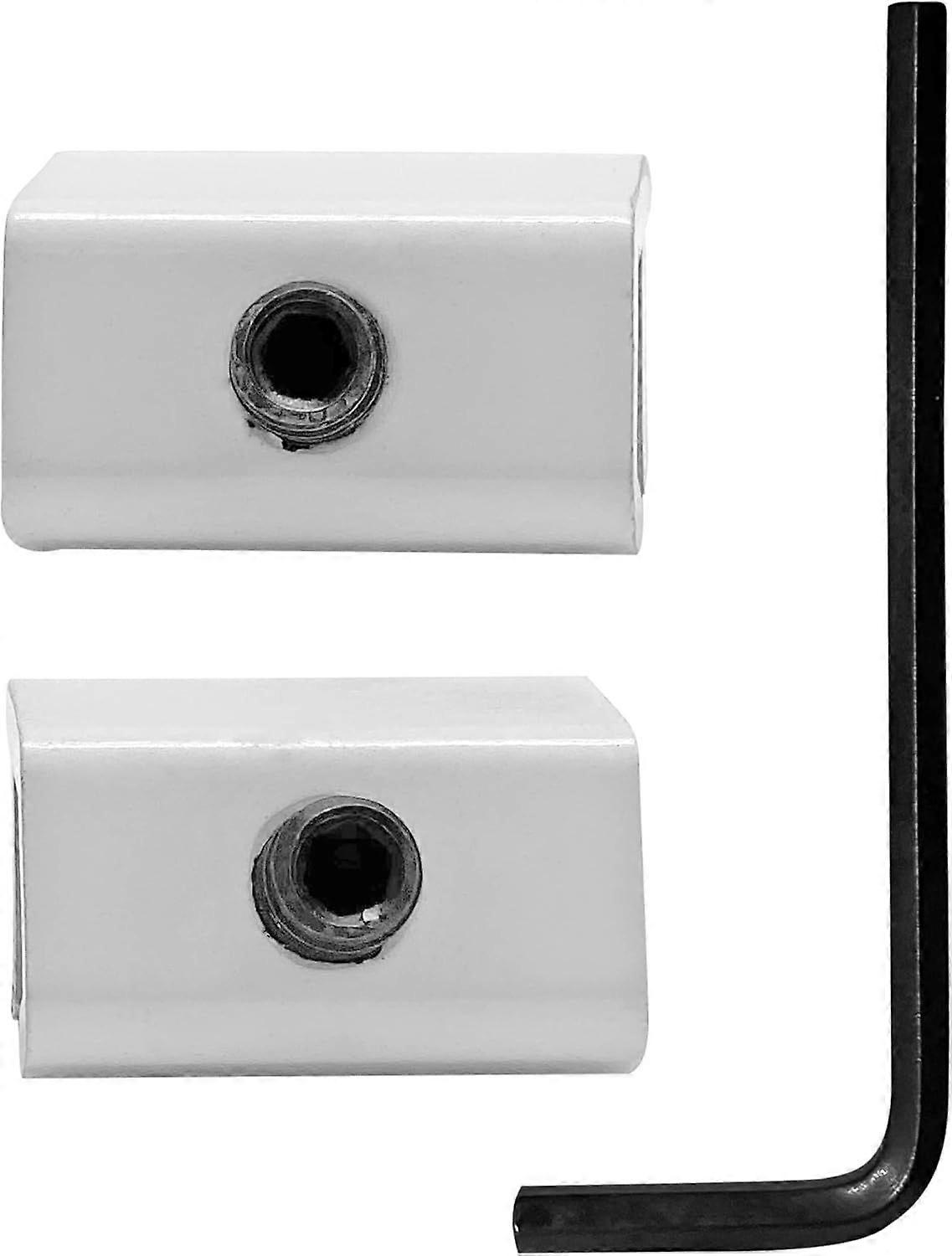 High quality brand new  Tamper Resistant Sliding Window Lock, Hex Screw, White