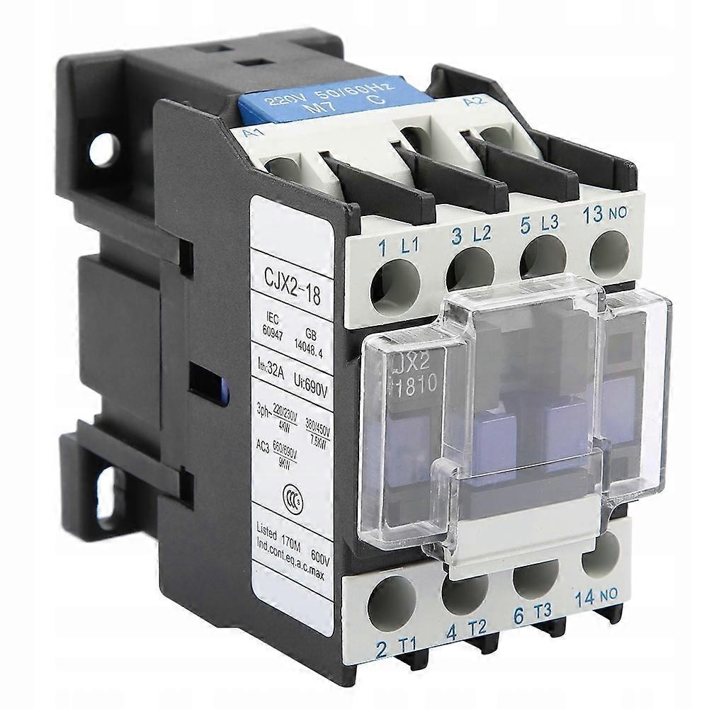 :contactor Cjx2-1810 18a Coil Ac 220v Relay