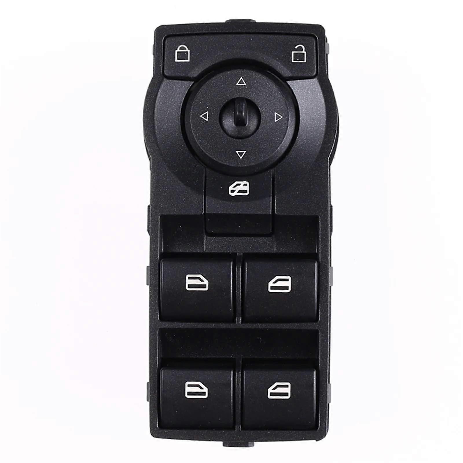 Car 92225343 92247215 Power Window Switch LED Light Compatible with Holden VE Commodore 20062013 Auto Parts(BlackGreen Light)