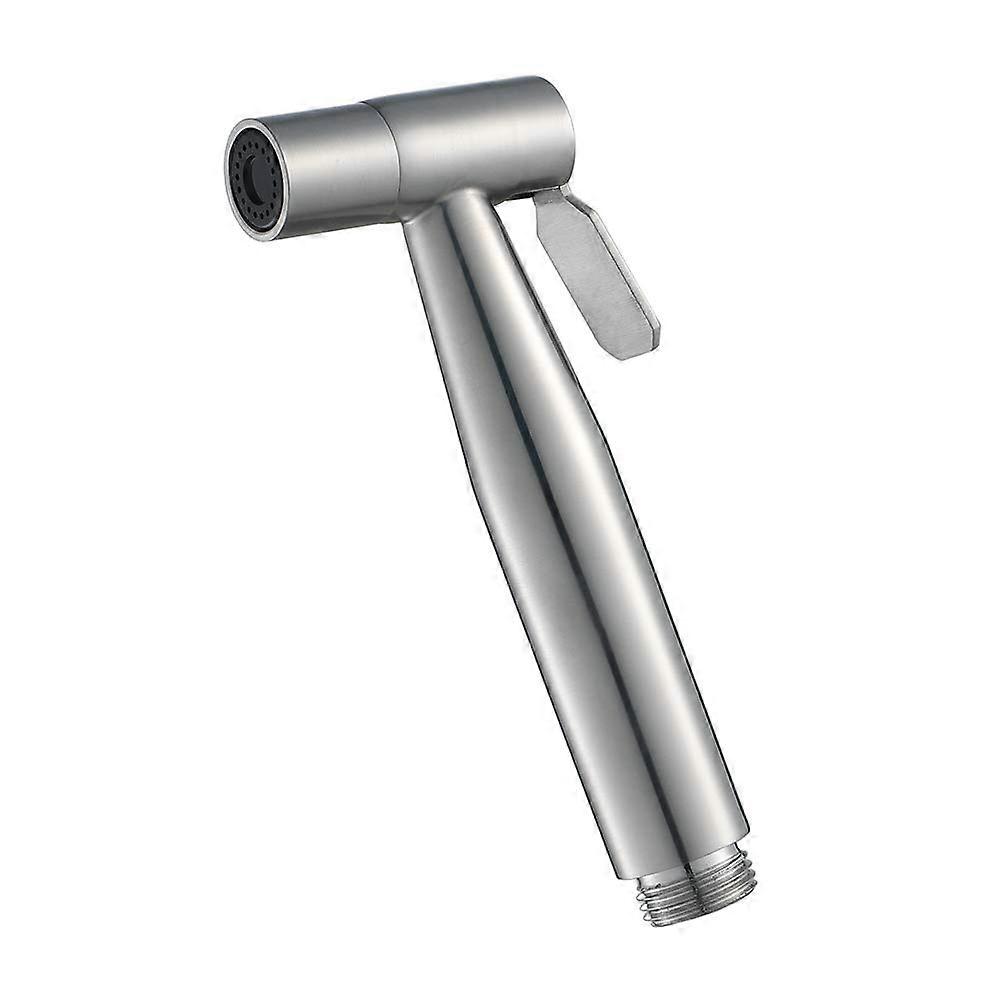 Sprayer Brushed Stainless Steel Shower Head Set for Bathroom Flushing, Pet Bath and Personal Hygiene,A(A)