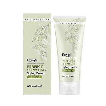 Hoygi Smooth Curl Cream Fugter, udglatter og reparerer tørt og kruset hår for at skabe et naturligt og