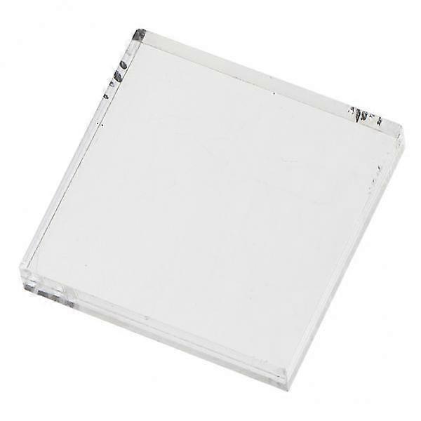 8X Clear Acrylic Block Stamp Blocks Stamping Scrapbooking Craft Tool 5x5cm
