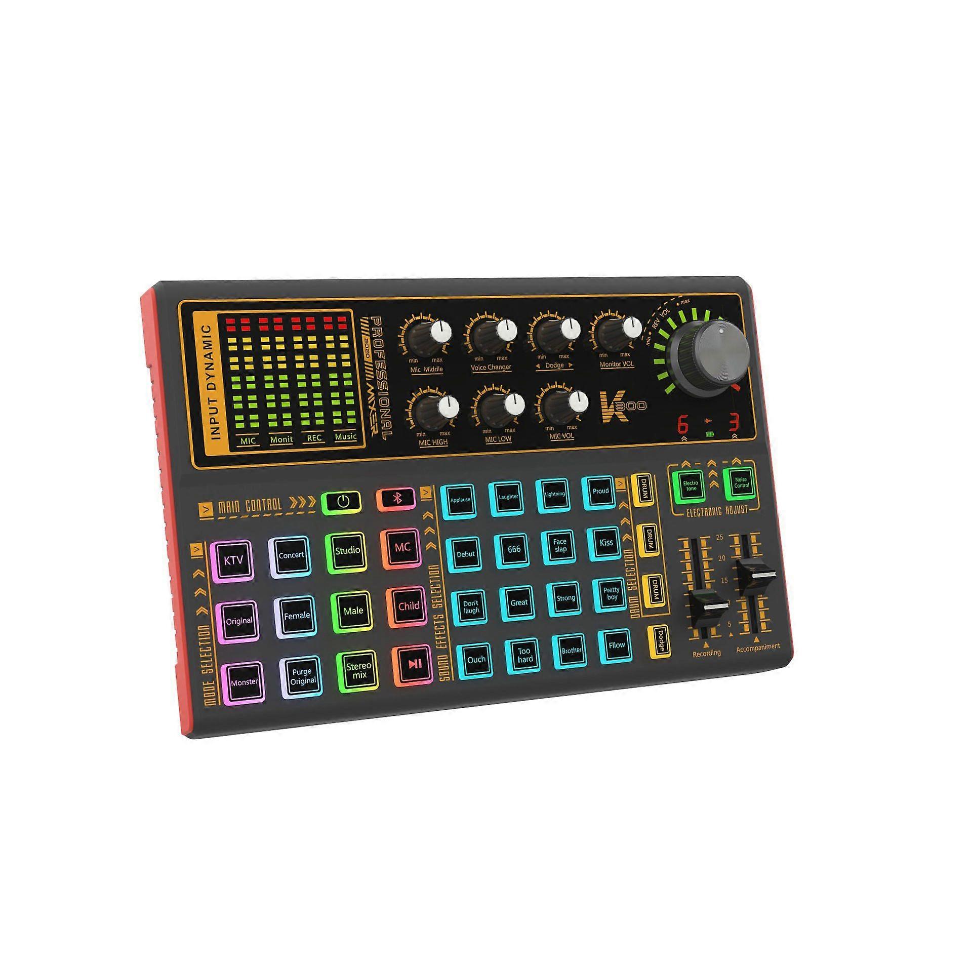 Computer Mobile Phone Sound Card Live Broadcast With Goods Singing K Short Video Portable Equipment