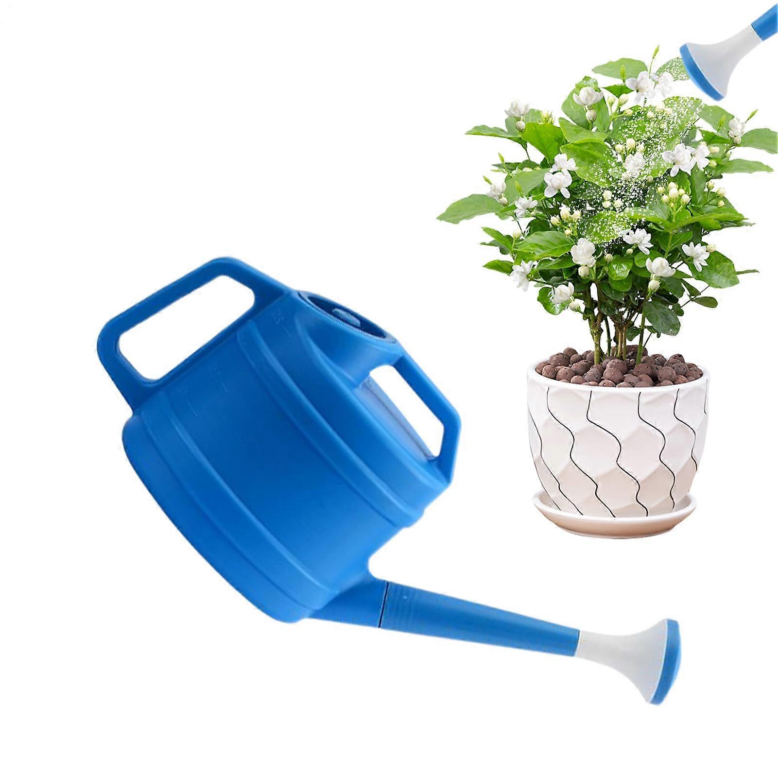 Garden watering can – Removable water jug – Long spout sprinkler head – Blue