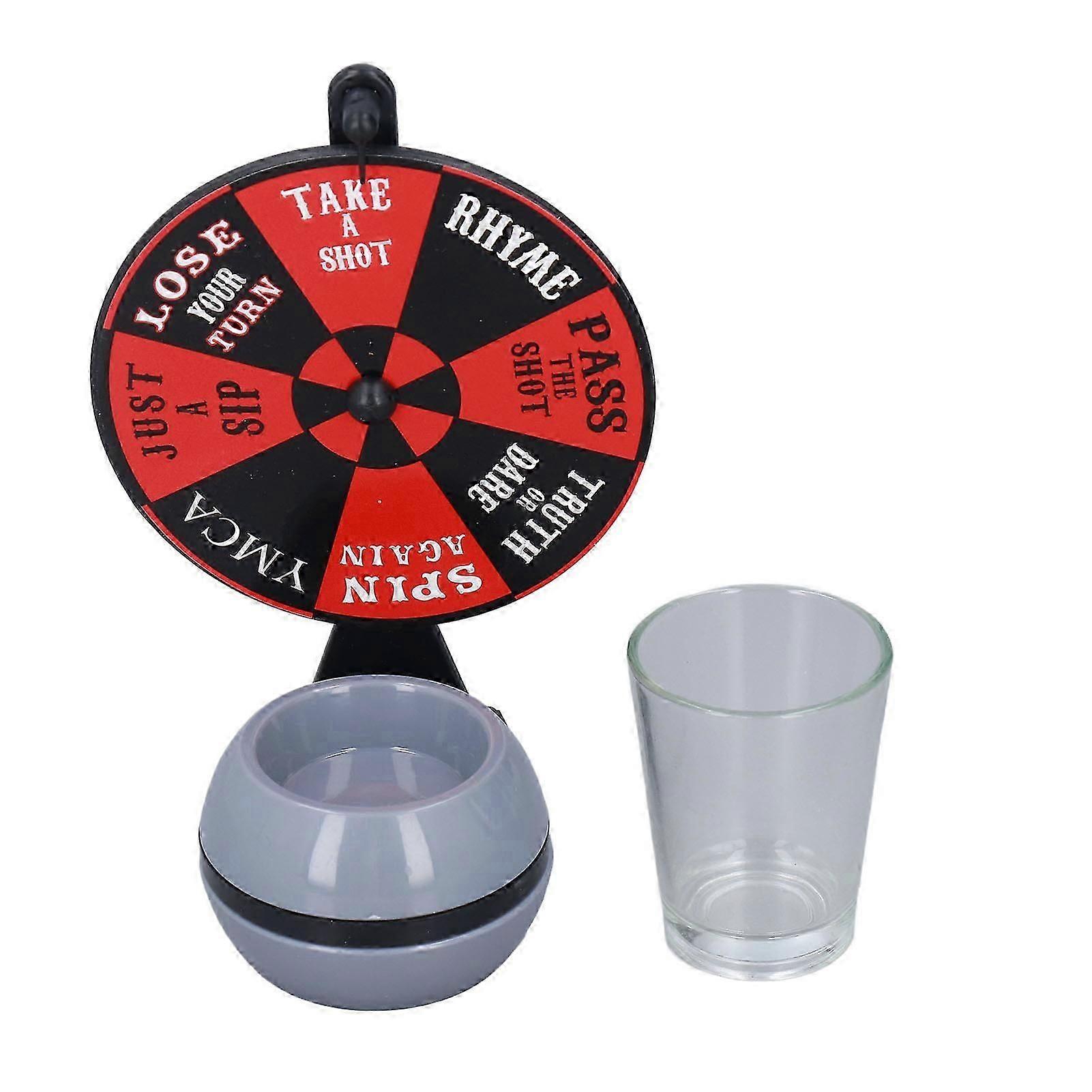 Wheel Of Shot Fun Ktv Party Drinking Game Shot Wheel Choose Your Fate Bar Entertainment Tool With One Cup