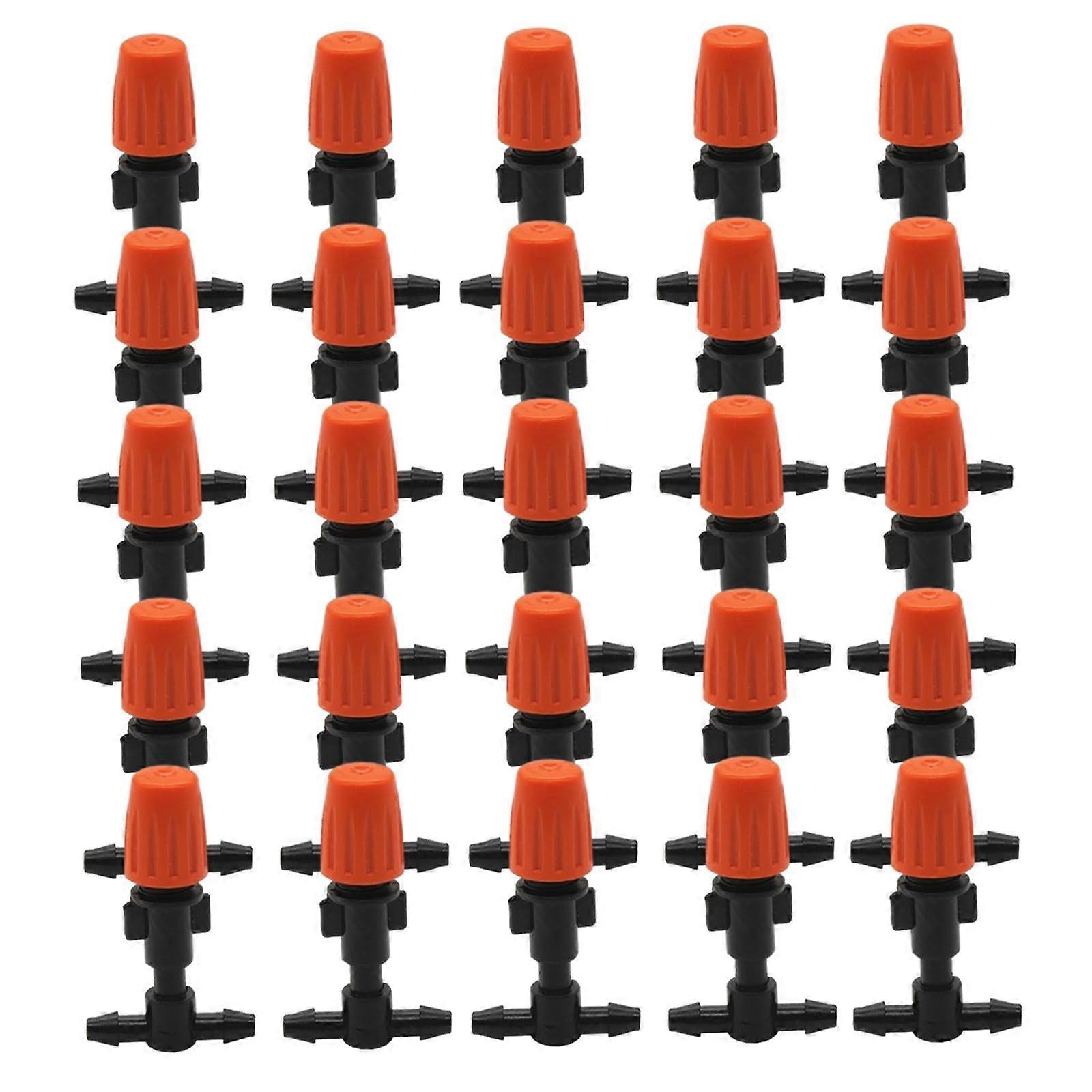 25x Adjustable Atomization Nozzles Lawn Terrace Drip Irrigation Spray