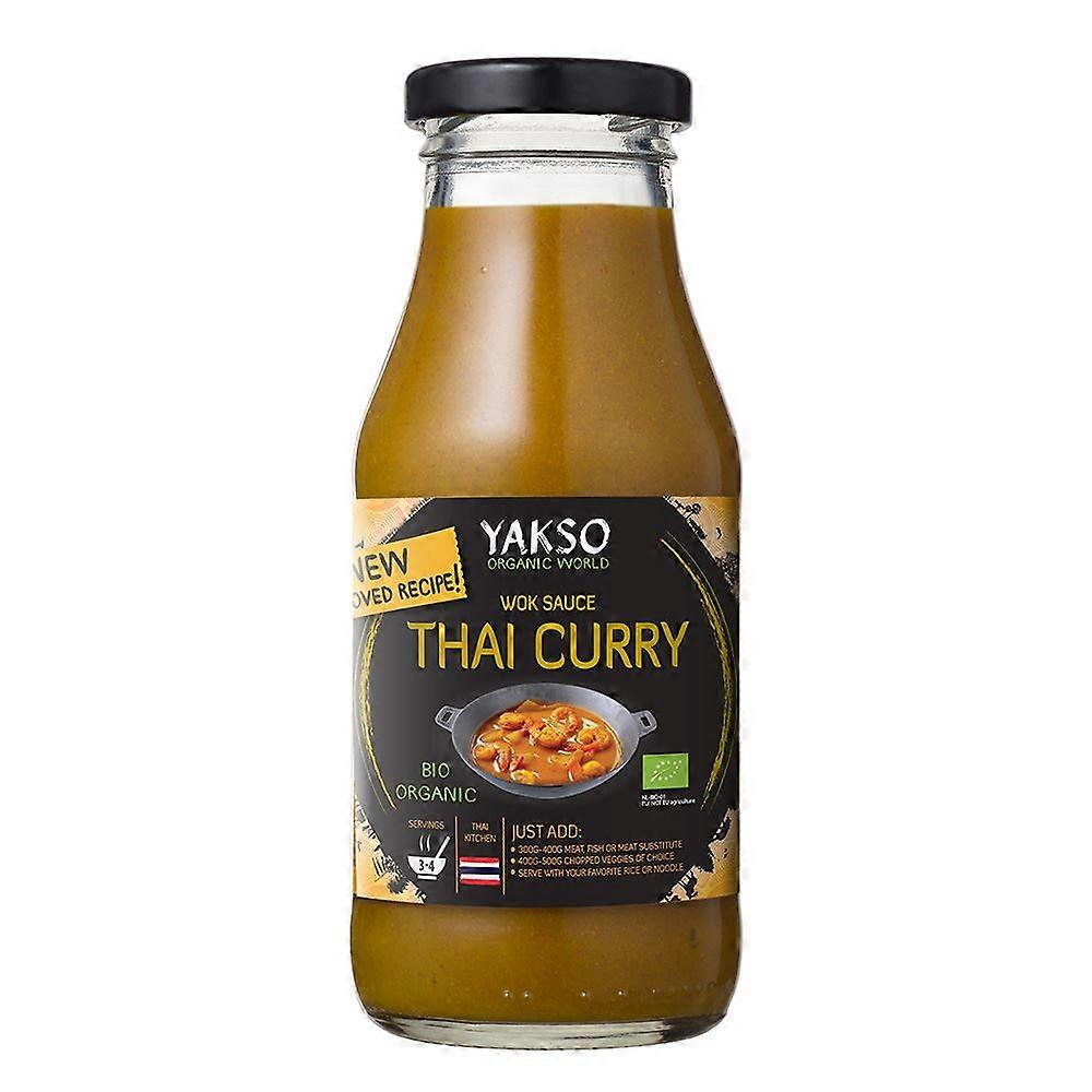 Yakso 有机炒锅酱泰式咖喱 240ml