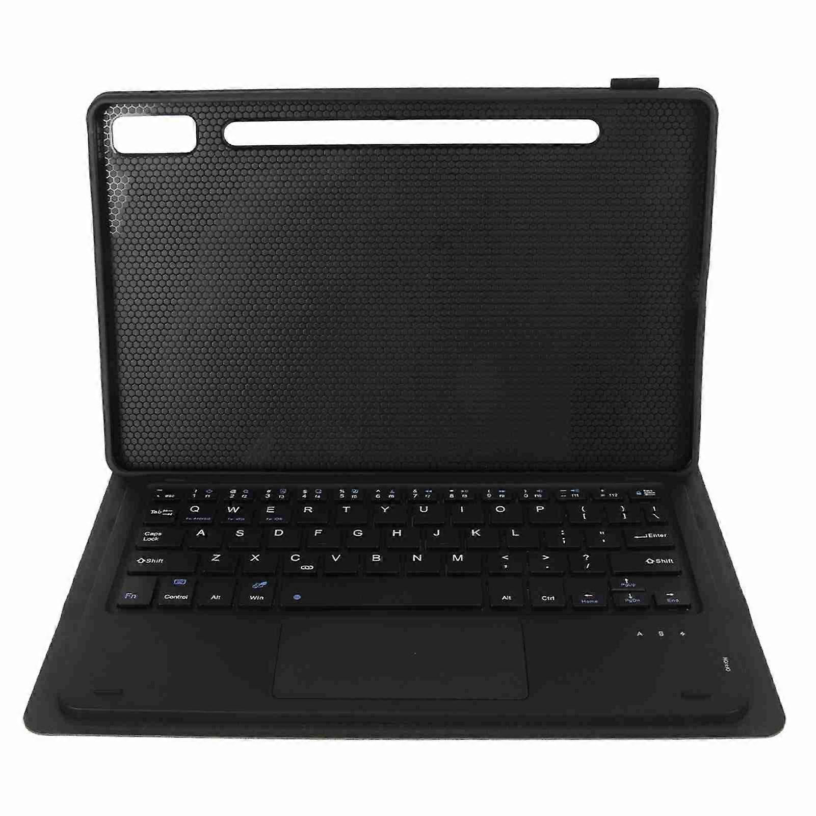 Tablet Keyboard Case for Lenovo for Tab P11 Pro Gen 2 for Pad Pro 2022 11.2in Tablet Case with Pen Holder Trackpad Black