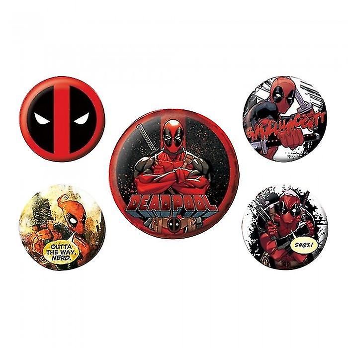 Deadpool Badge Set (Pack of 5)