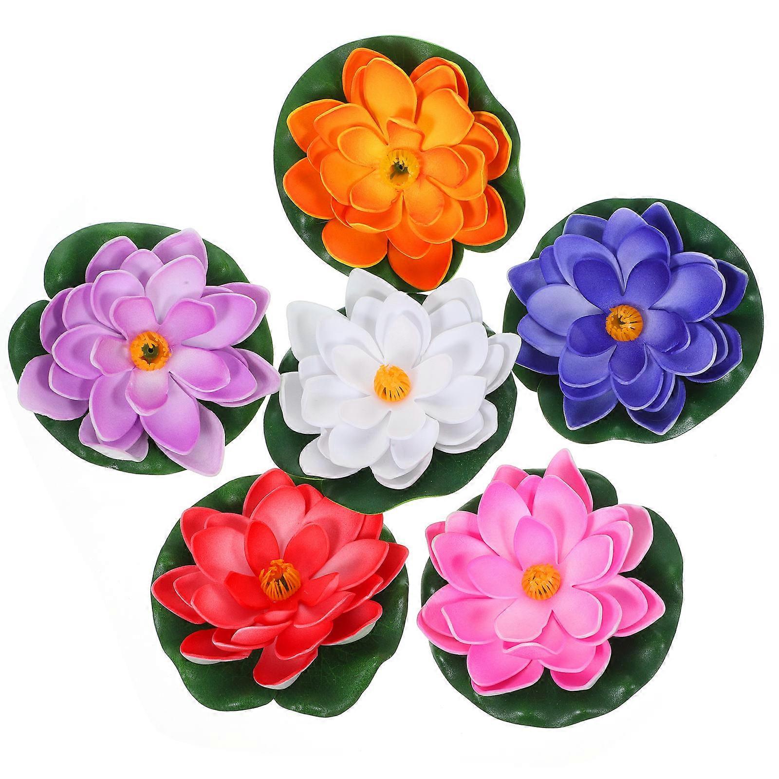Pond Layout Enhancement with Floating Lotuses, Construction