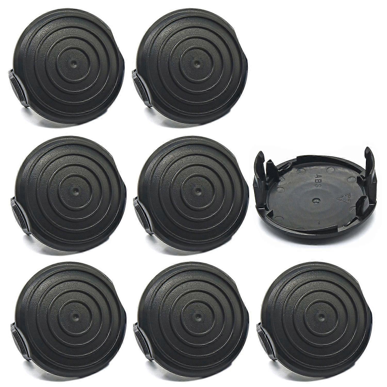 TLW-05 8Pcs Replacement Spool Cap for Harbor Freight Bauer 20115E-B Bauer Corded BAUER 5.5Amp 15 in