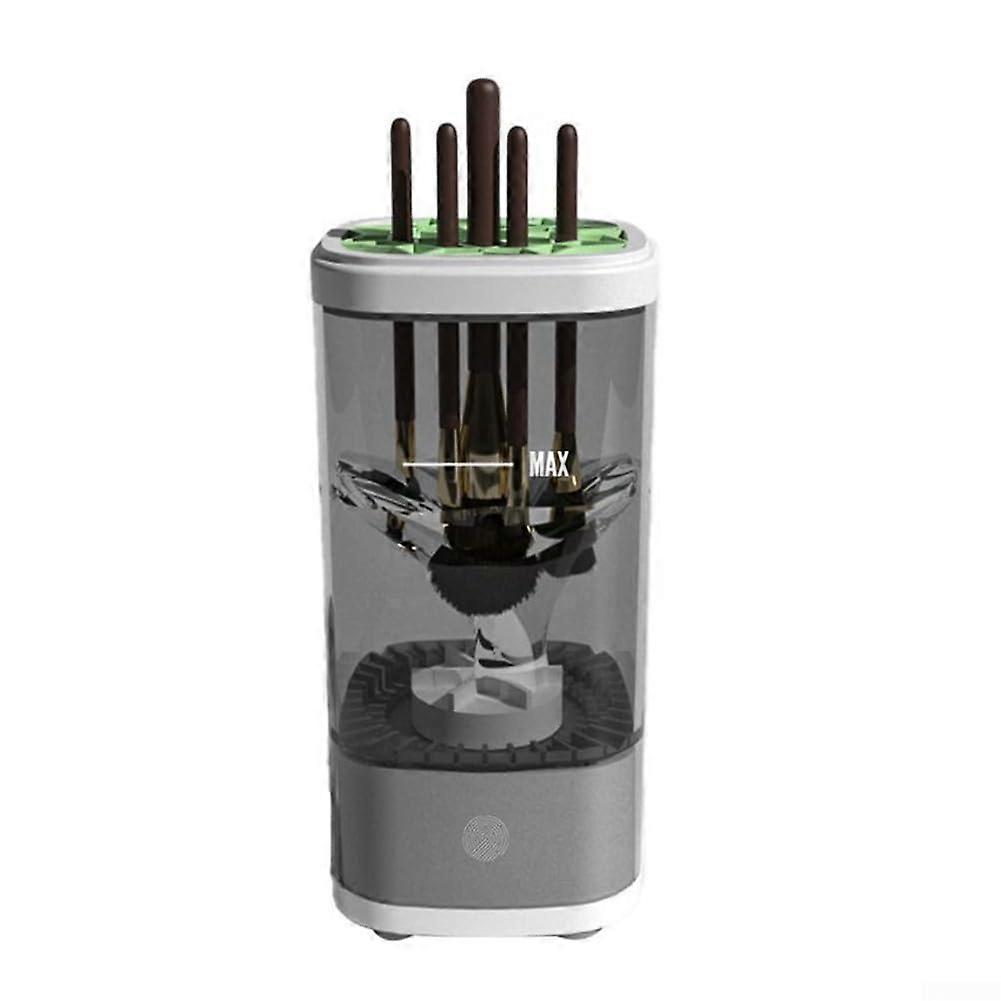 Electric Makeup Brush Cleaner for Quick Cleaning, User-Friendly Design, Black Color, Compatible with All Brush Sizes