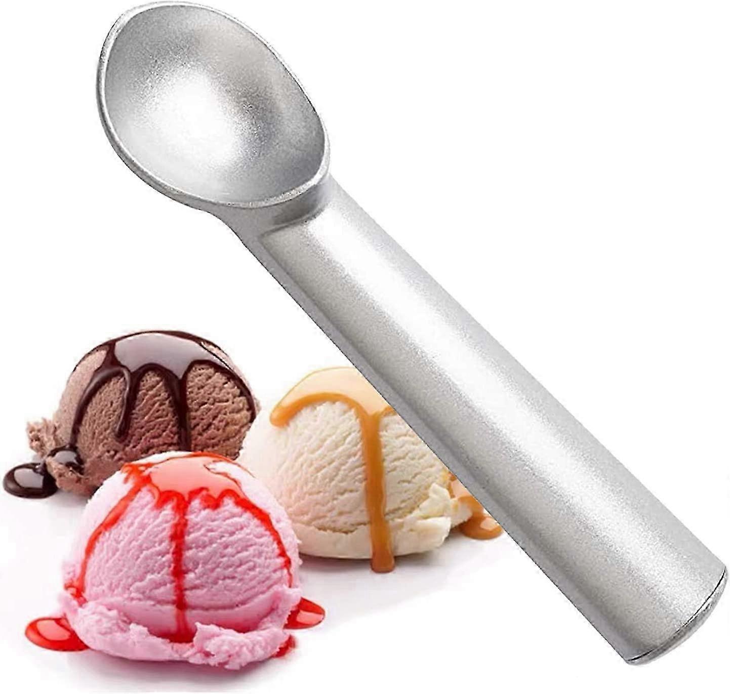 Professional Non-Stick Aluminum Scoop Suitable for Hard Ice Cream, Fruits, and Mashed Potatoes, Ideal for Ice Cream Lovers