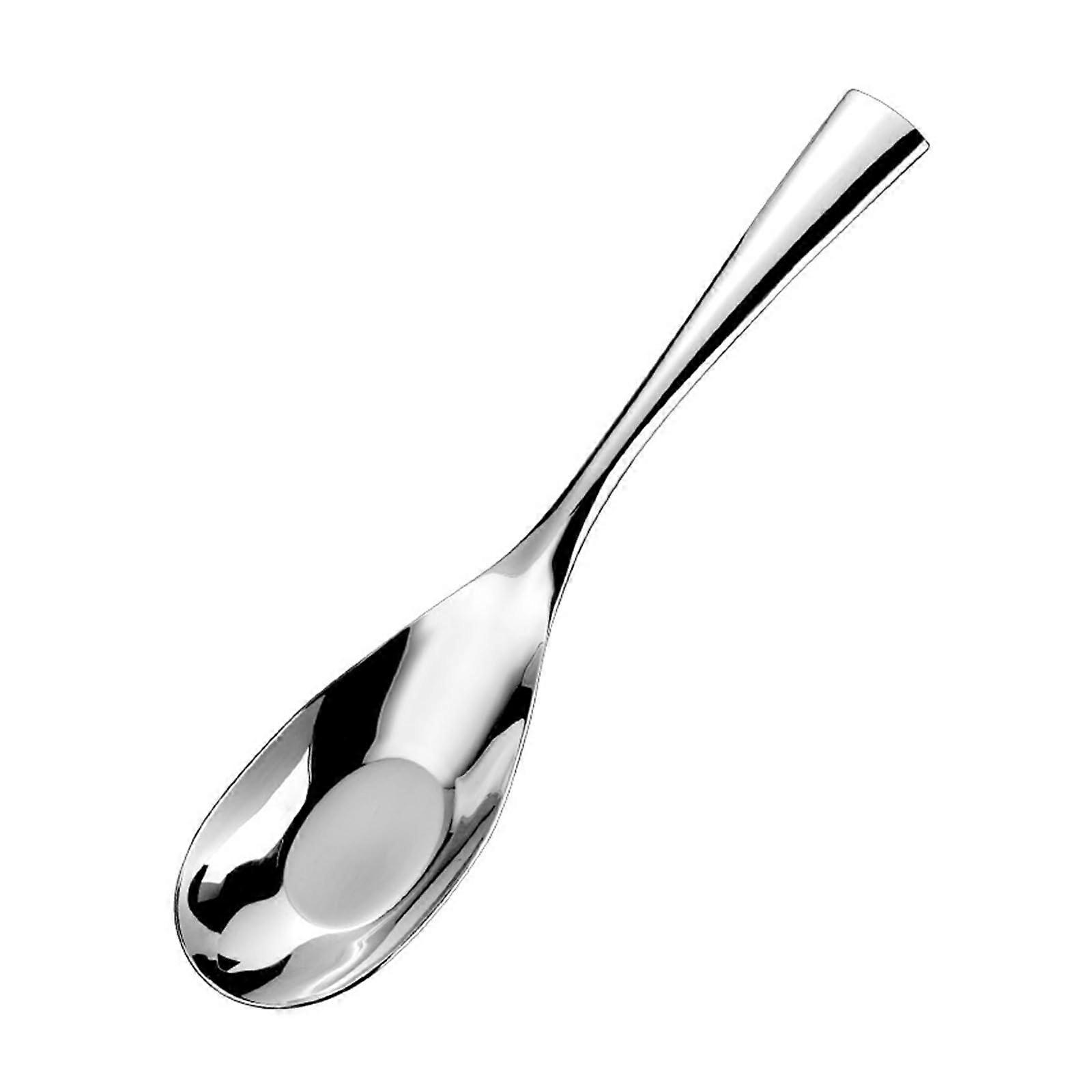 Stable and rustresistant serving spoon, portable serving spoon, utensils, stable spoon with large capacity for banquets