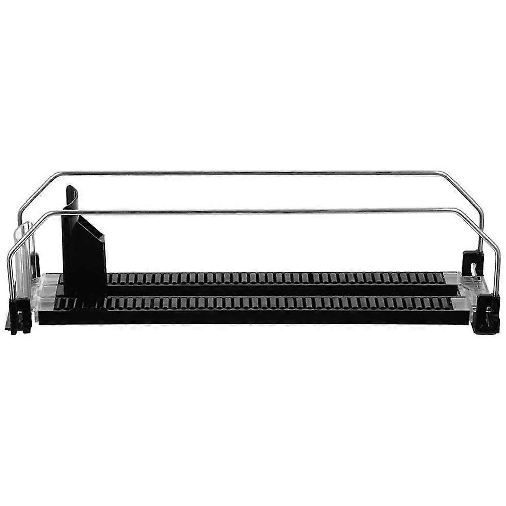 Beverage Propellers Supermarket Shelf Pusher Machine Automatic Drink Propeller Pusher Shelf Organizer 38.5x9cm Simple Design 1Set