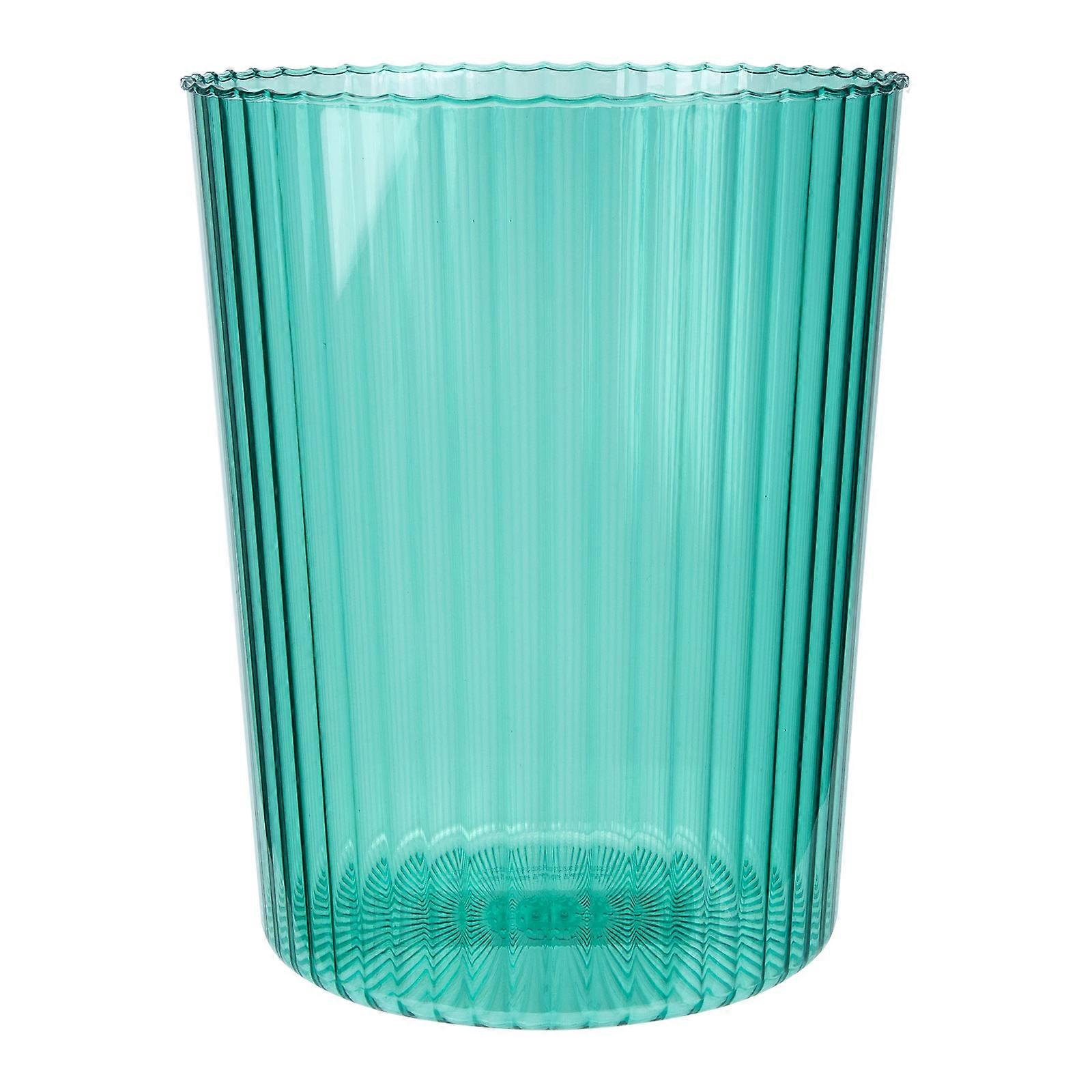 Bathroom Garbage Can Simple Round Opening Waste Basket For Small Bathroom 25.5X20.5CM Practical Use 1Pcs