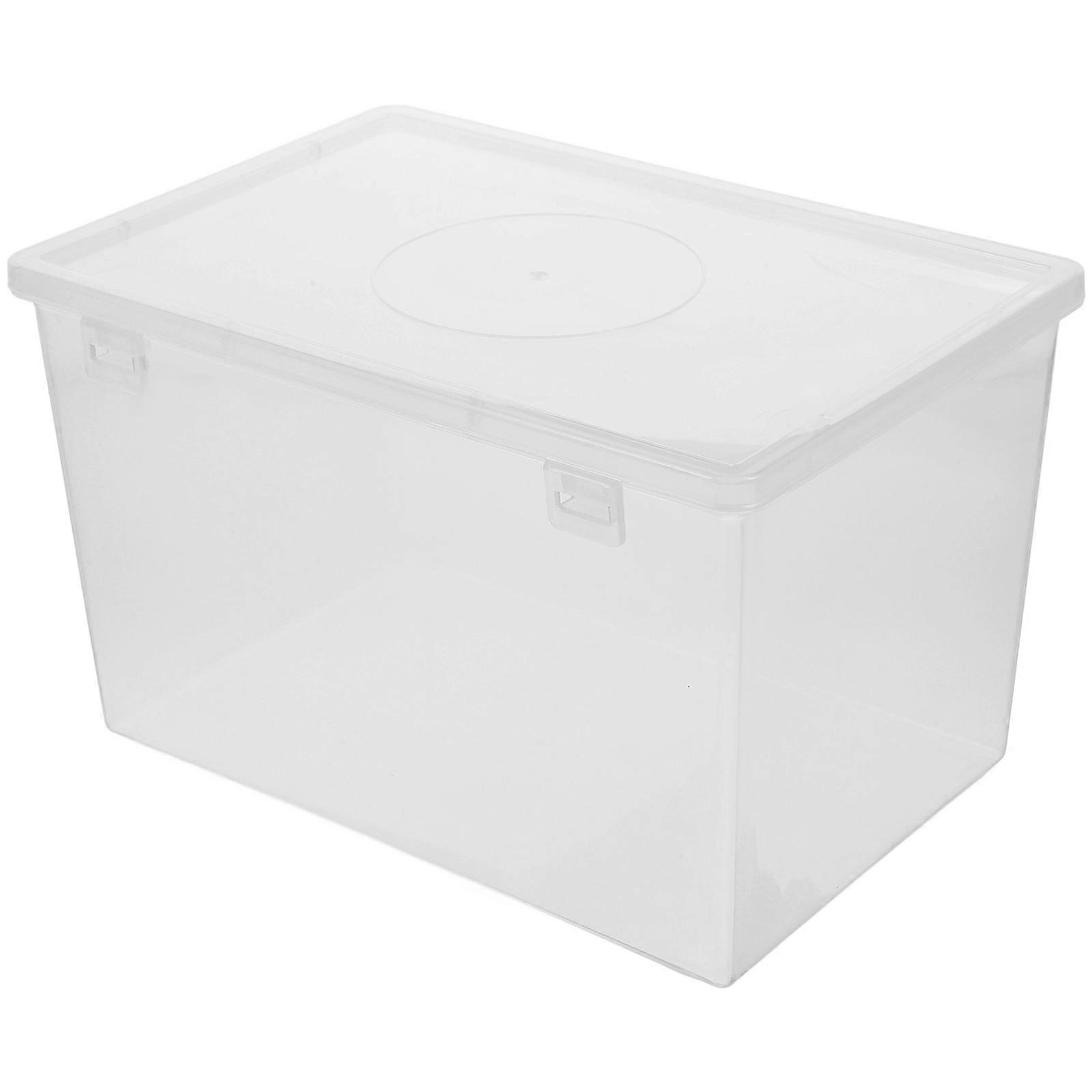 Space-Saving Bread Storage Box For Homemade Bread Airtight Transparent Rectangular Sealed Box For Fridge Pantry 1Set