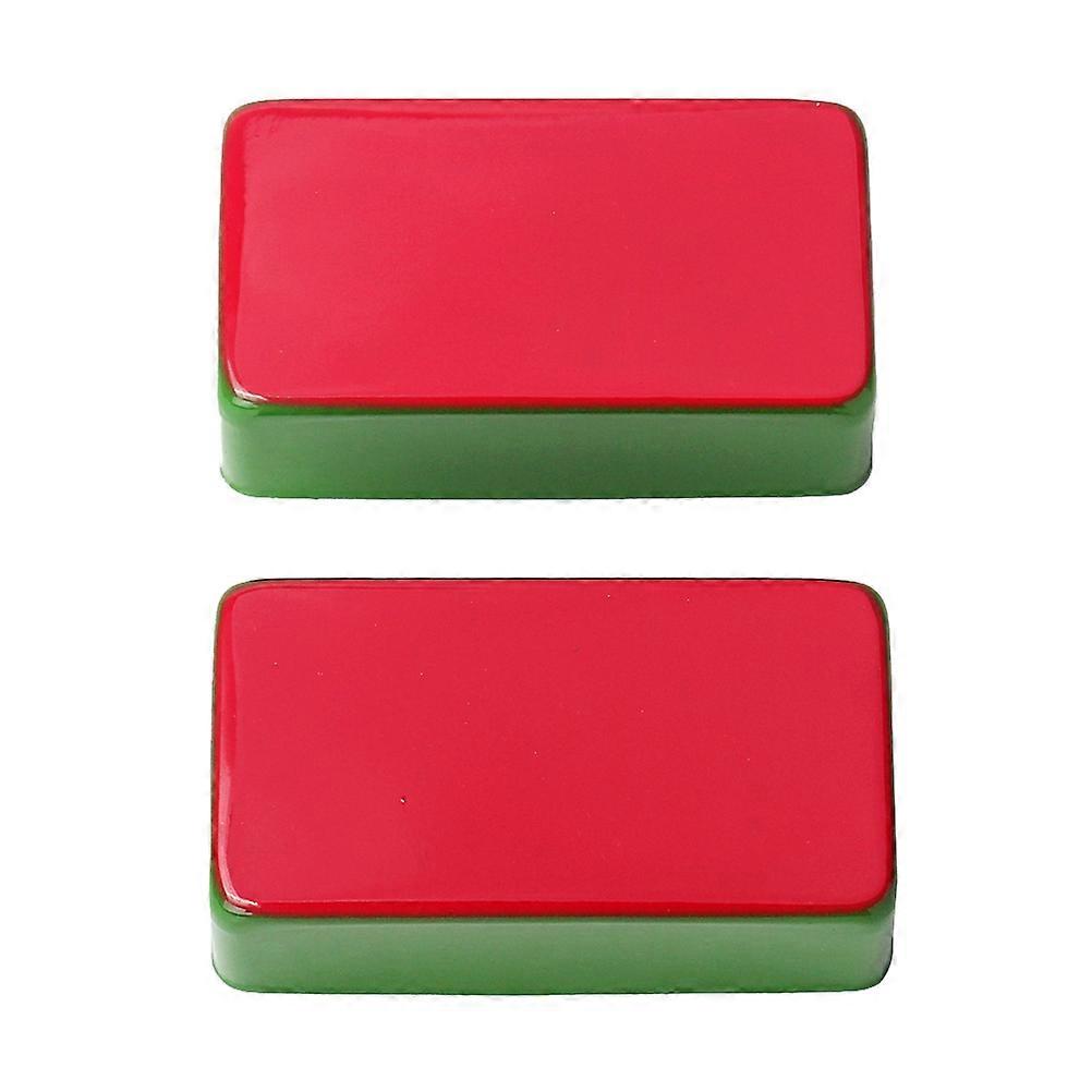 Electric Guitar Cover Assembly Humbucker Pickup Brass Material Fully Enclosed Shape Noise Control 2Pcs