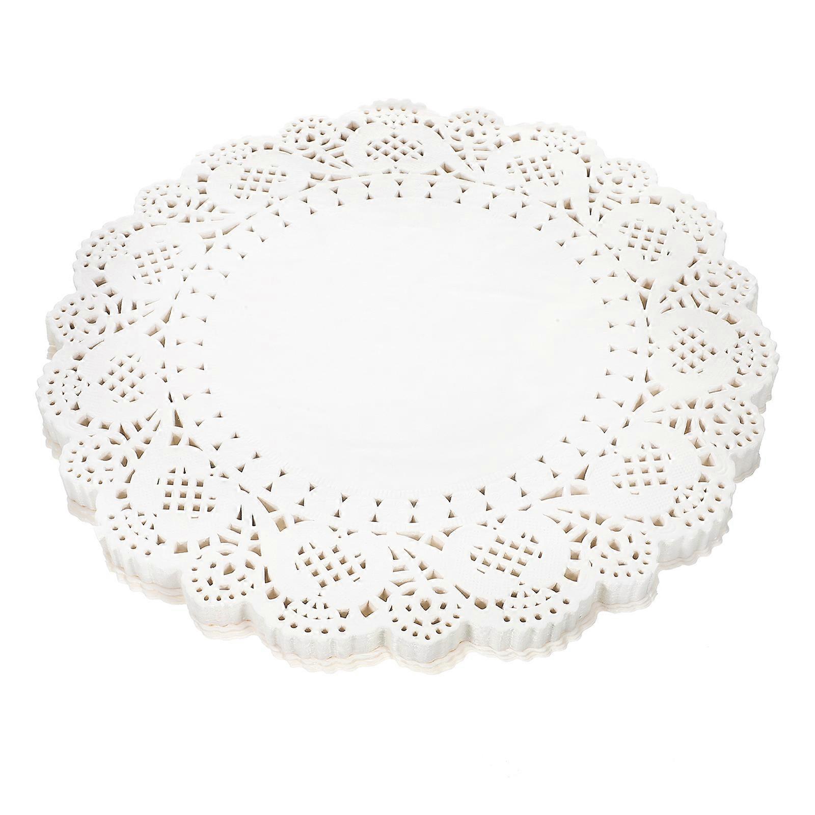 Grease Proof Paper Sheets Cake Plate Round 26.7x26.7x0.1cm Food-Grade Certified 140 Sheets