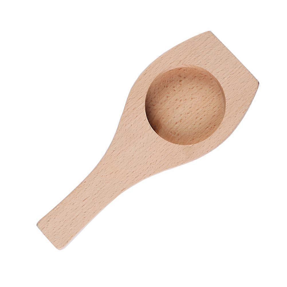Bean Dessert Pastry Mould Baking Wood Buns Mold Simple Design Medium Size Khaki 1Pack