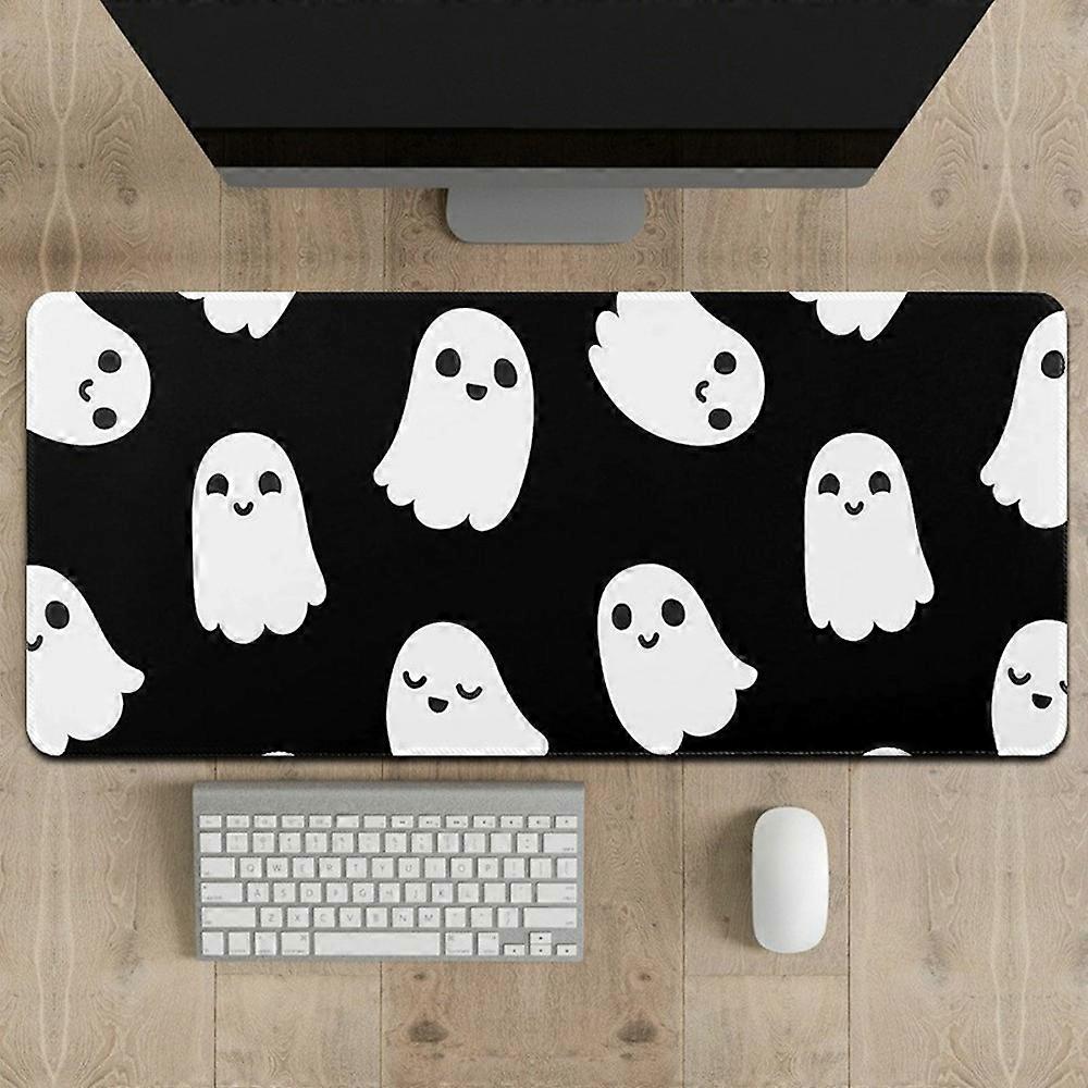 300 x 800 x 2mm Stitched Edge Mouse Pad Computer Desktop Rubber Mouse Mat Creative Pattern for Home / Office