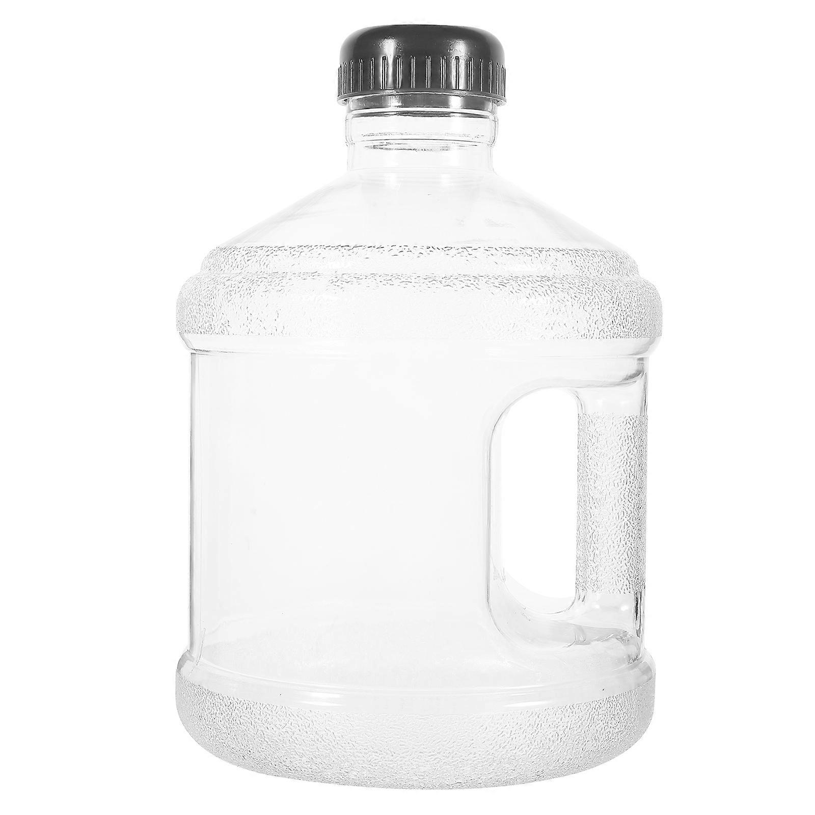 Handheld Water Jug Large Capacity Water Storage For Running And Outdoor Sports 3L Black 1Set