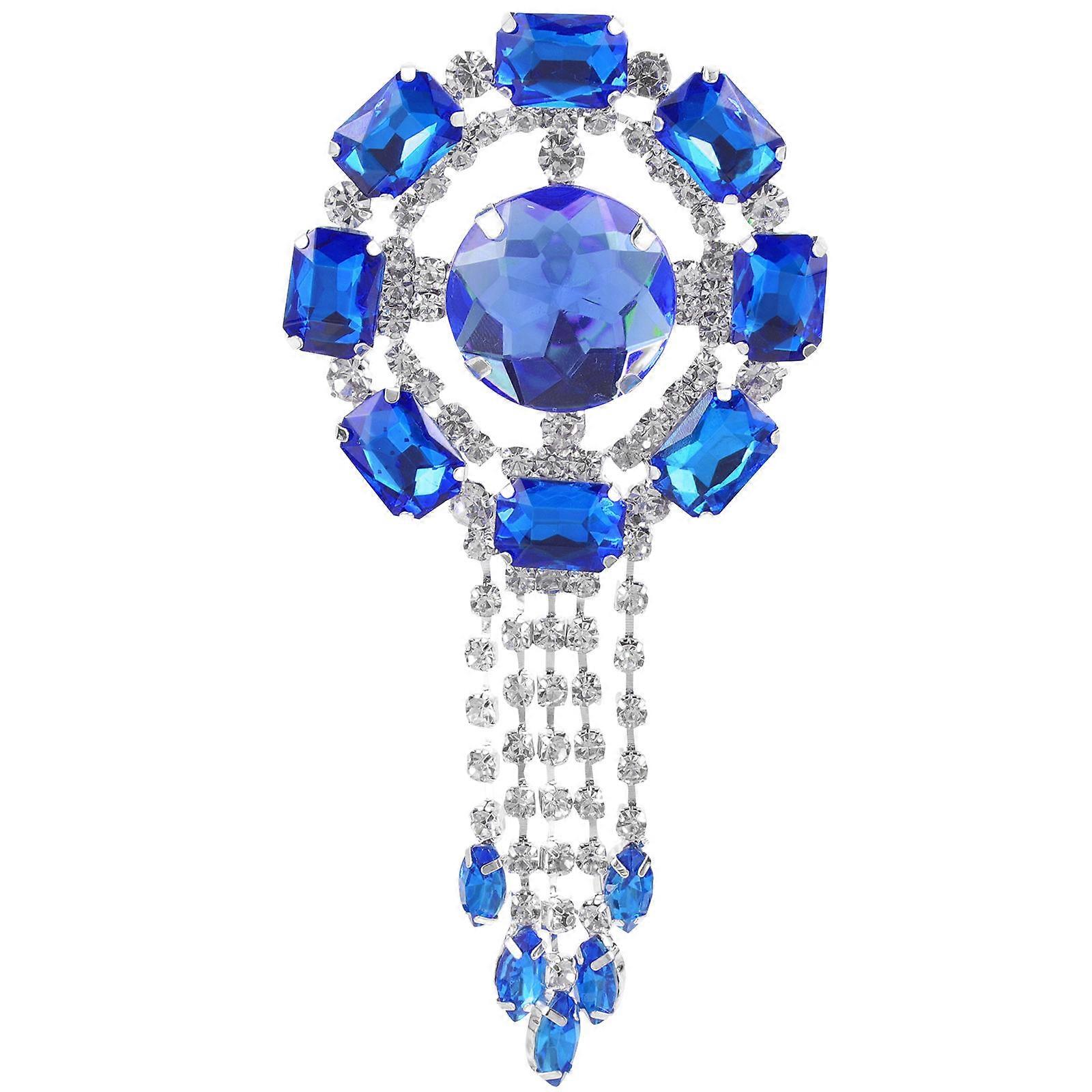 a polished and engaging product description for your **Rhinestone Tassel Brooch**:
✨ **Elegant Rhinestone Tassel Brooch for Women** ✨
Add a