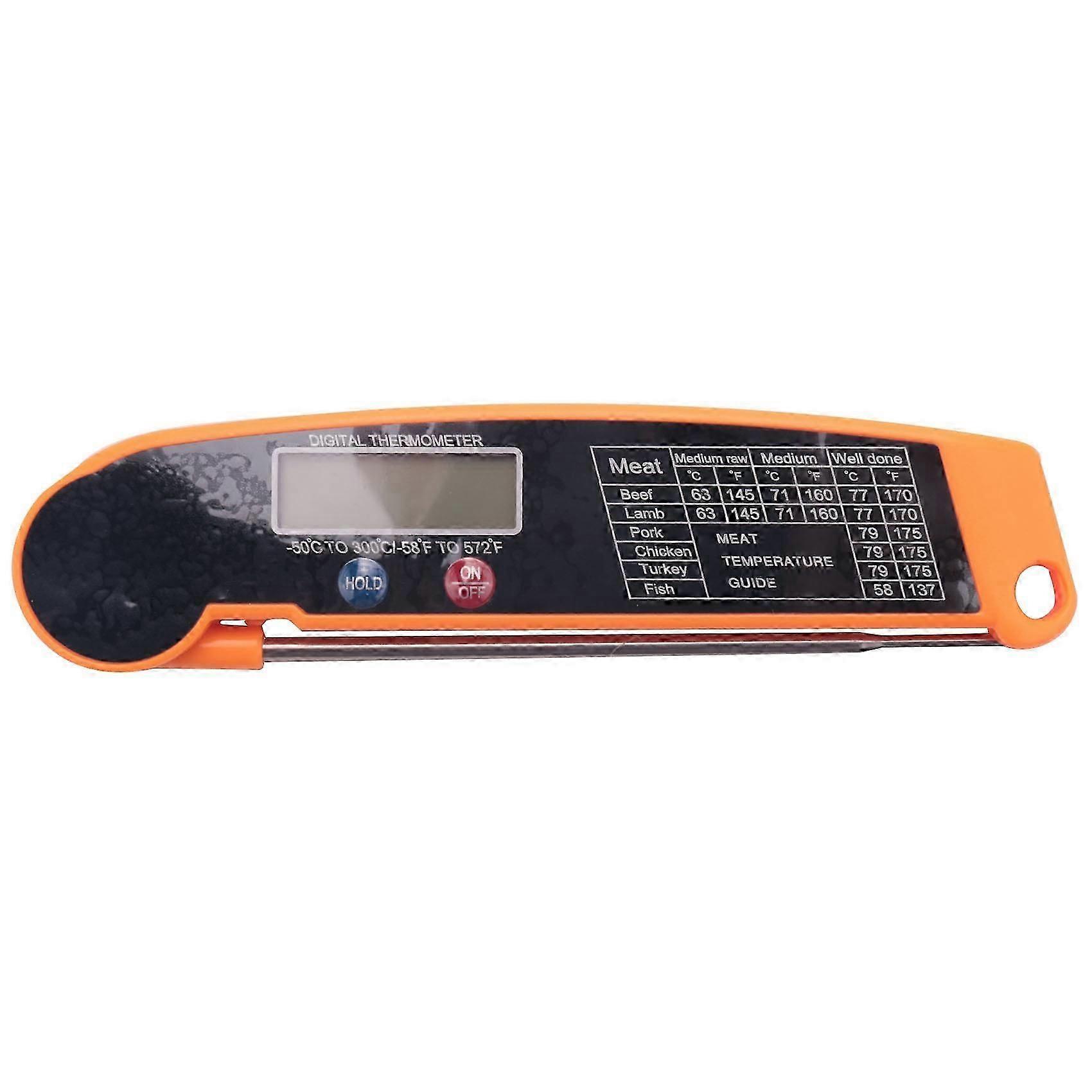 Digital Read Meat Thermometer with Highly Accurate Temperature Probe, Electric Cooking Thermometer