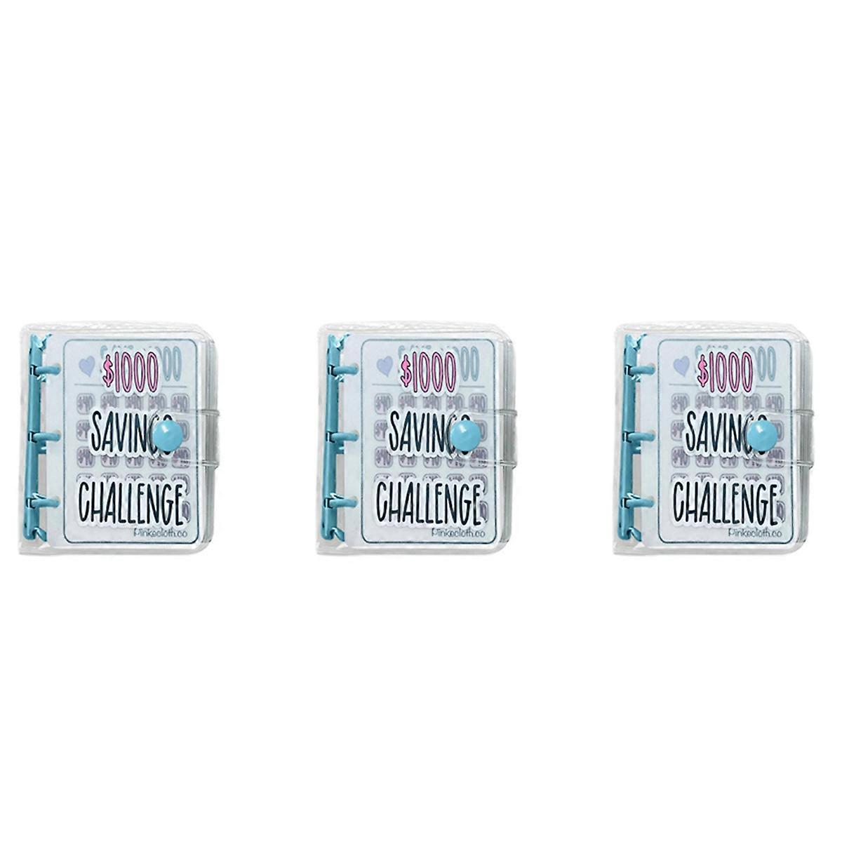 Money Saving Binder, Savings Challenges Book with Envelopes