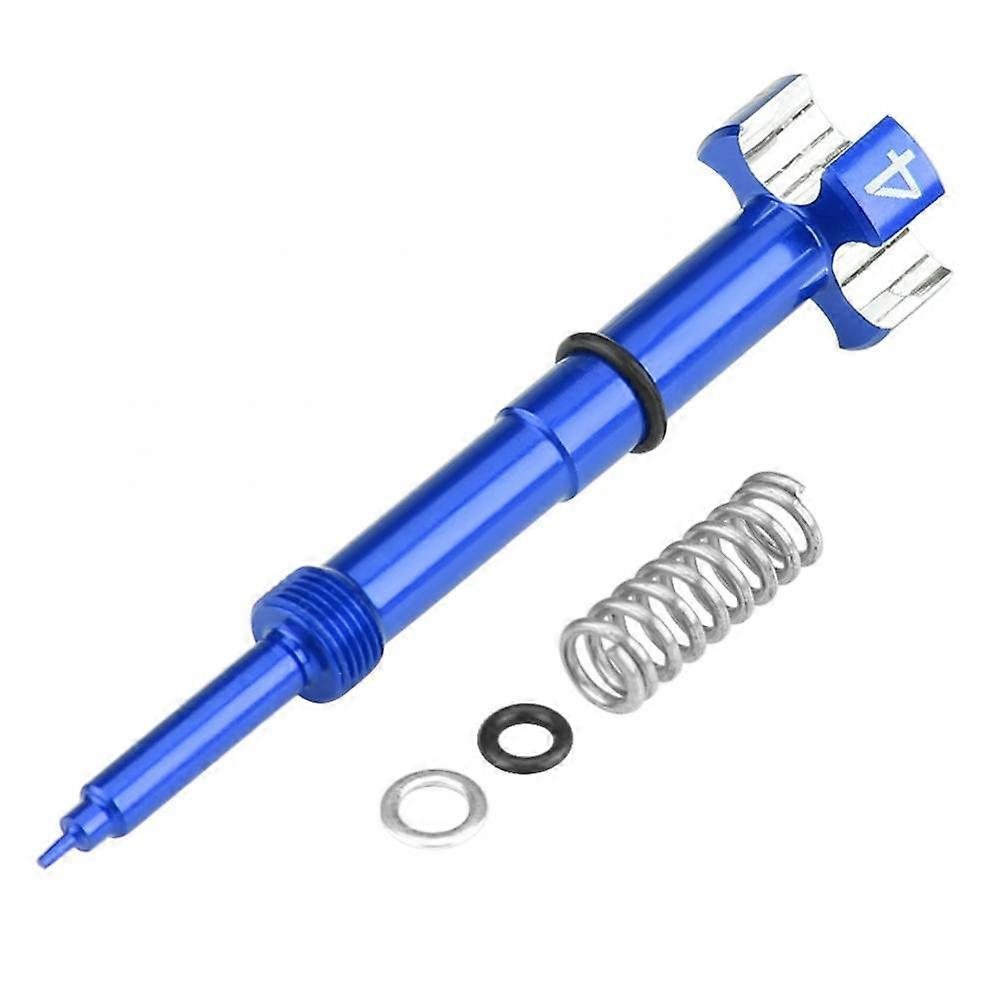 Motorcycle Carburettor Mixing Screw for FCR FCRMX 4 Stroke, Compatible with CRF150R CRF250X, Blue Finish