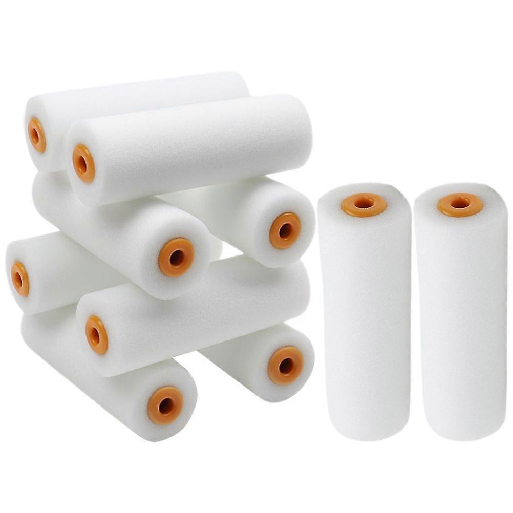 10 pcs Paint Rollers Covers Replacement Paint Rollers Small Paint Rollers for Roller Frame