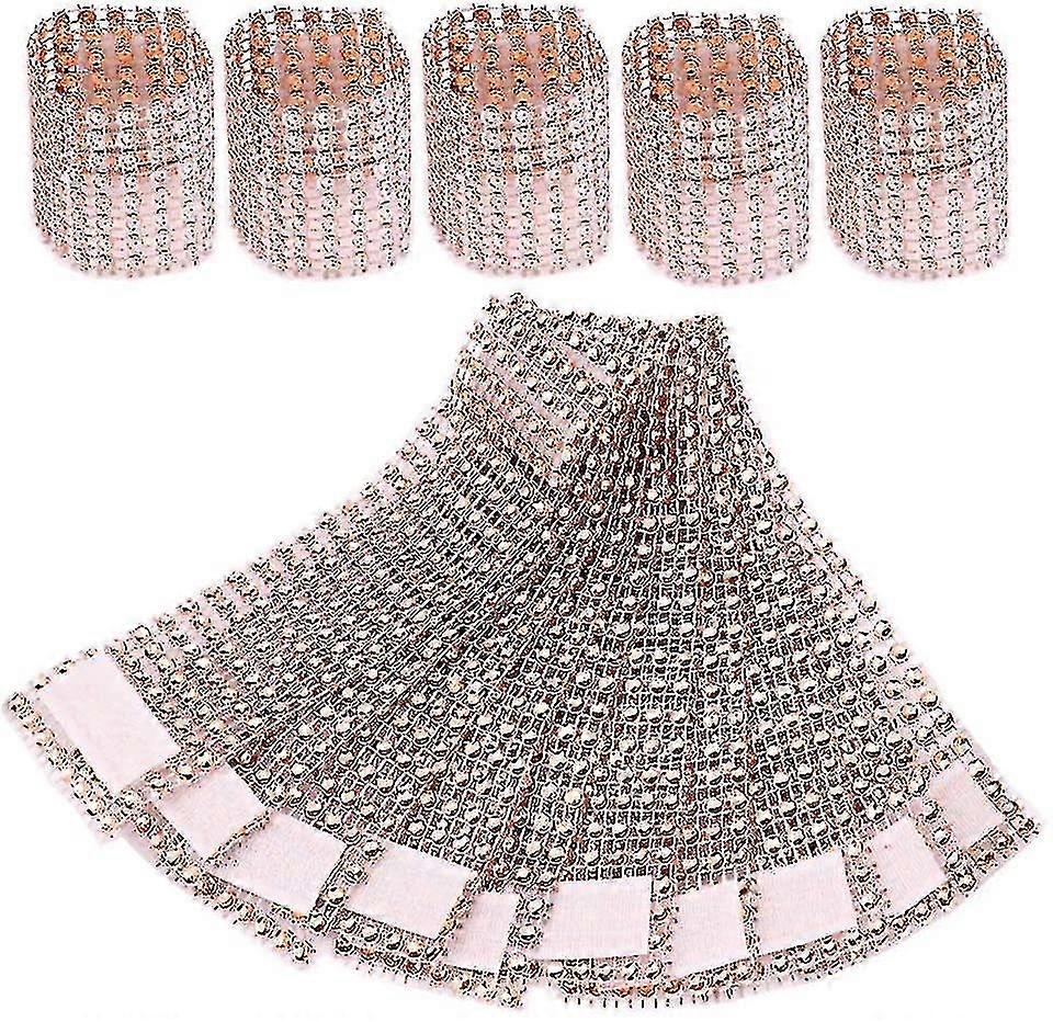 Portatovaglioli con strass, elegante tovagliolo in rete da sposa, portatovaglioli adatto a determinate marche