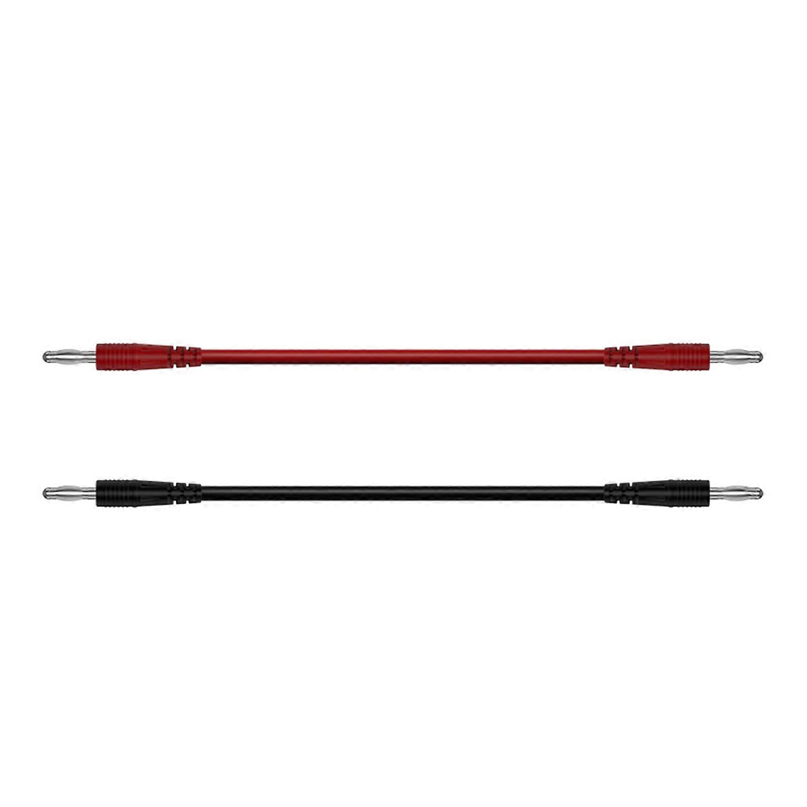 Conductivity 4mm DoubleEnded Banana Plug 4mm DoubleEnded Banana Plug Cables for Test Equipment and Instruments Ref: 6354