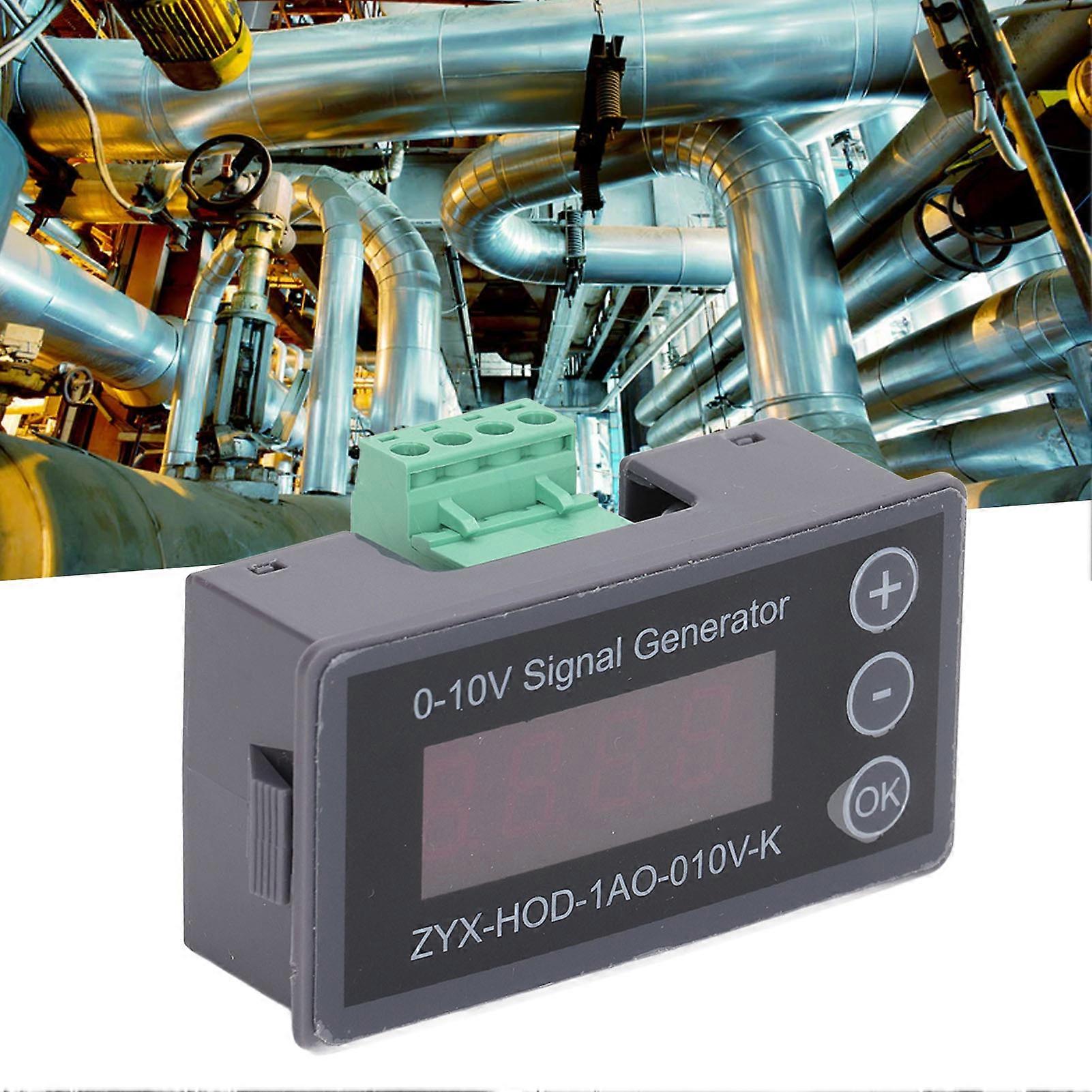 Voltage Signal Generator 0‑10V Adjustable High Accuracy Voltage Analog Simulator 15‑28VDC