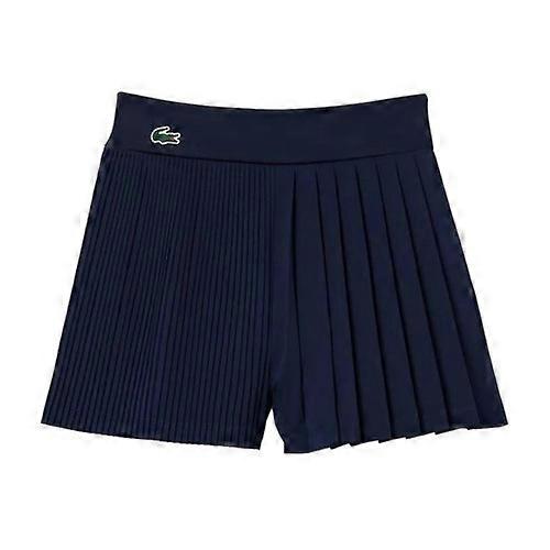 Lacoste Womens/Ladies Lined Pleated Tennis Shorts
