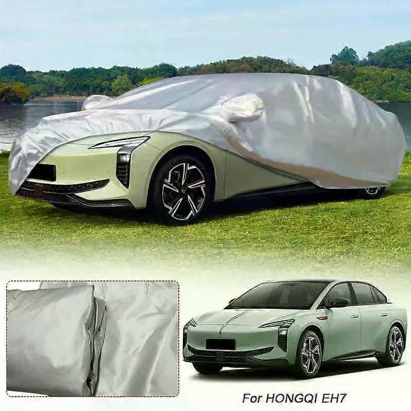 Κάλυμμα αυτοκινήτου για HONGQI H3, H5, HS3, HS5, HS7, EH7, EHS7, EHS9 προστατευτικό κάλυμμα αυτοκινήτου ανθεκτικό στη σκόνη, αυτόματο αδιάβροχο χιόνι κατά της βροχής